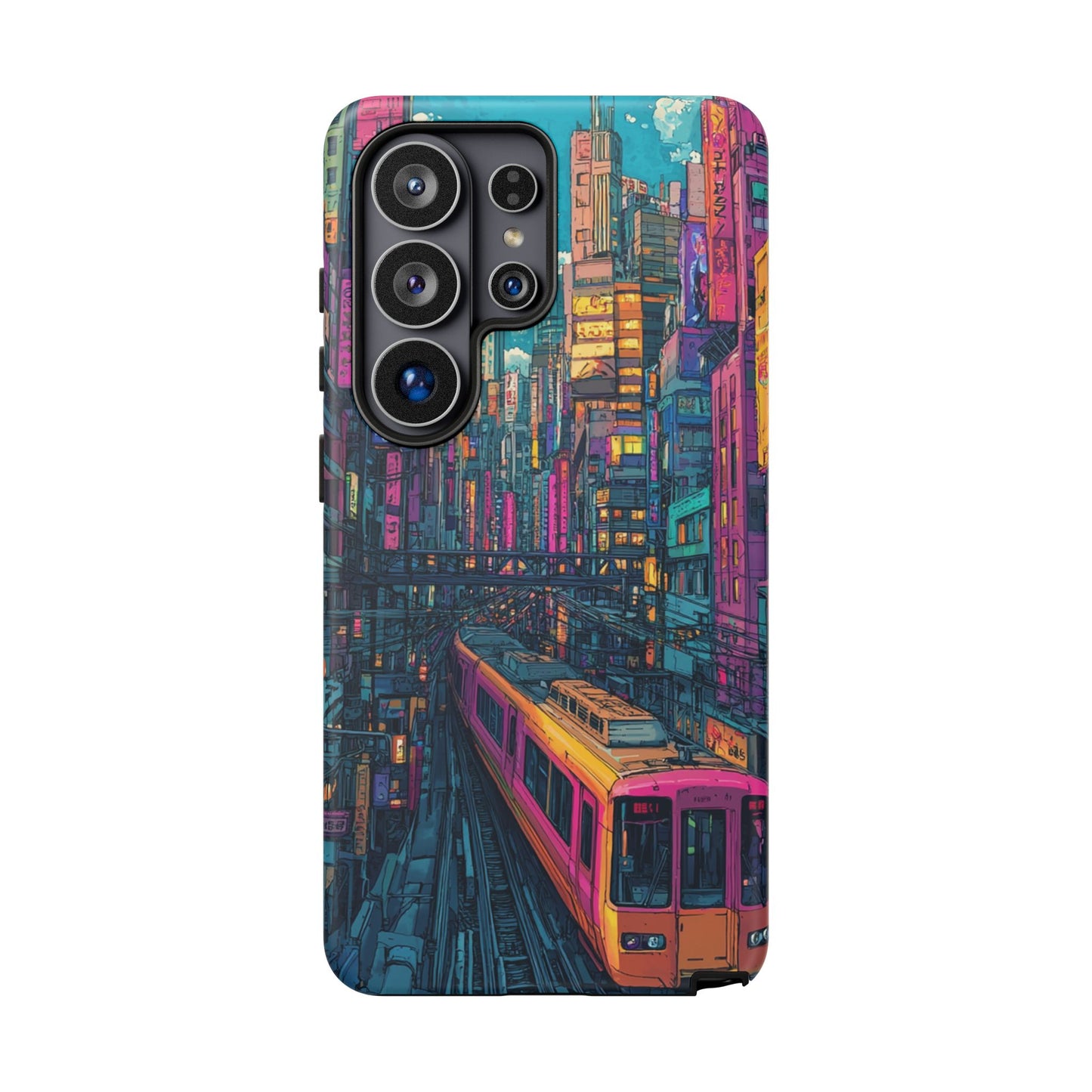 Copy of Copy of Artistic Crescent Moon Phone Case — Dreamy Starry Night Protection