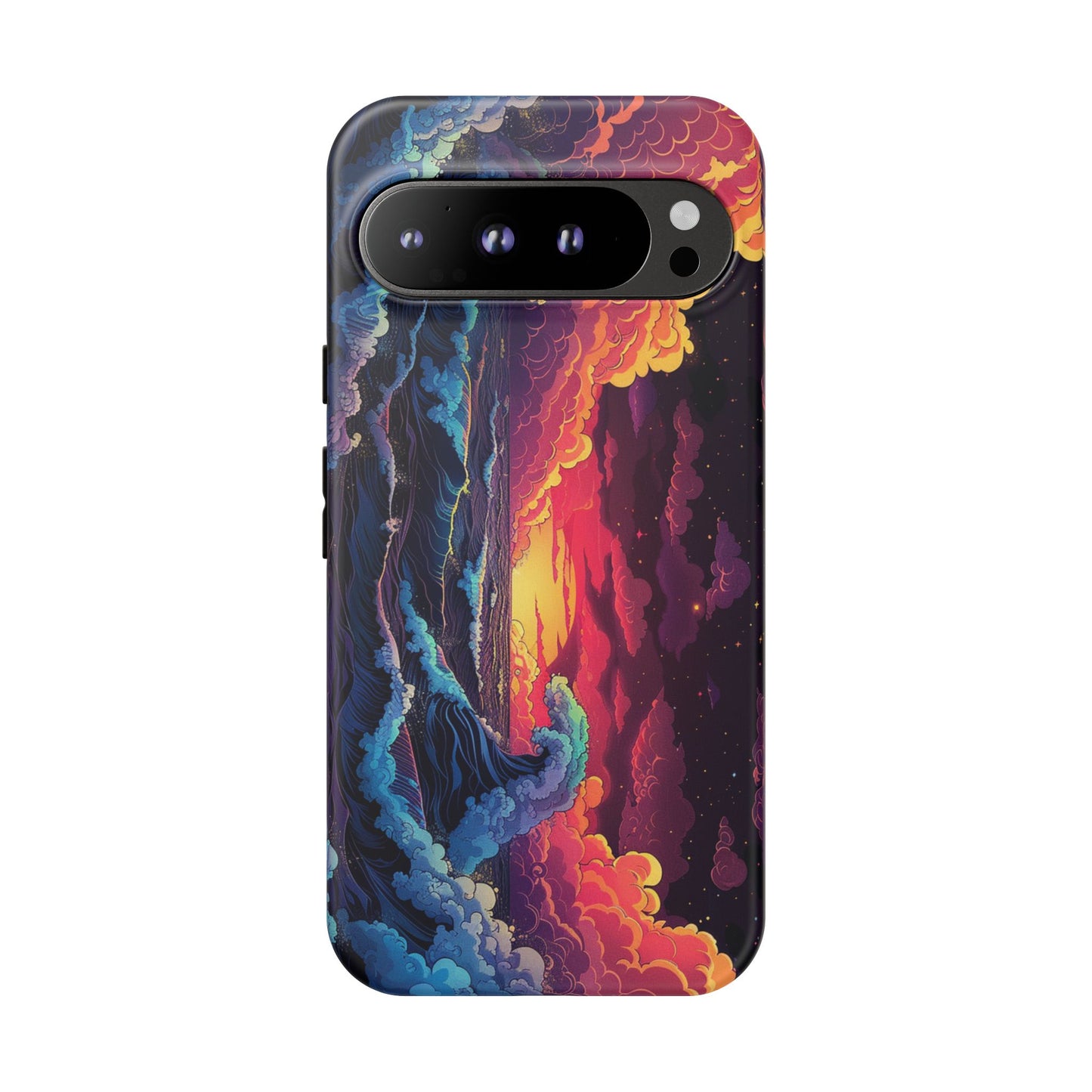 Copy of Copy of Artistic Crescent Moon Phone Case — Dreamy Starry Night Protection