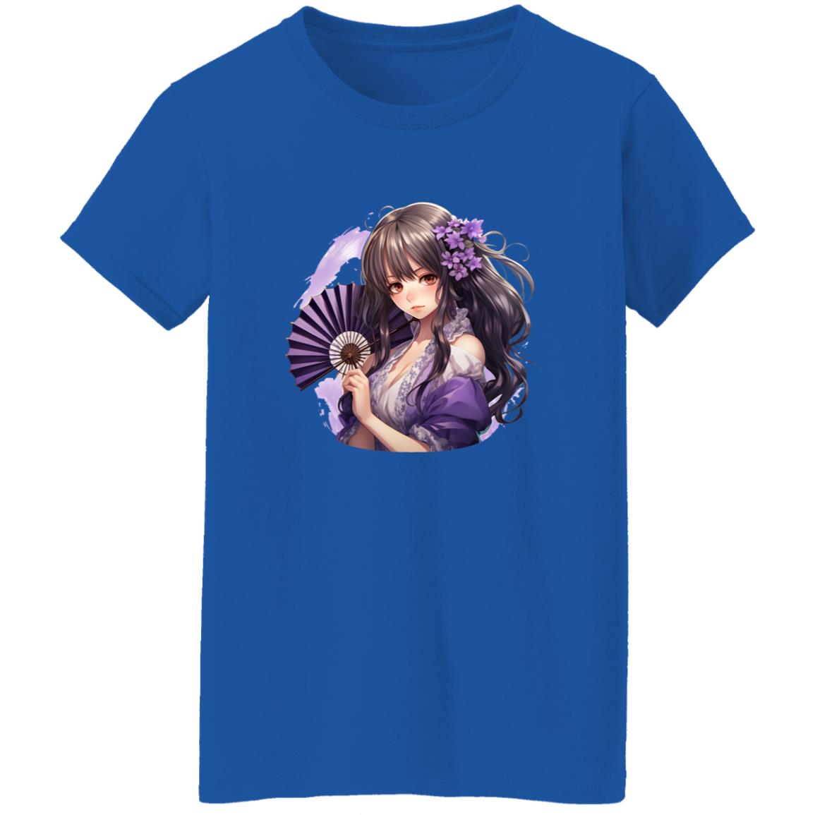Oversized T-Shirt Anime Geisha