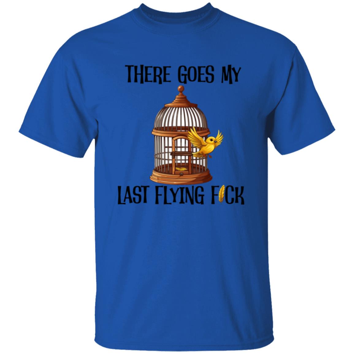 Oversized T-Shirt There Goes My Last Flying Fuck (Black)