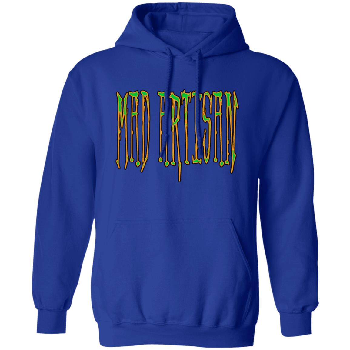 Pullover Hoodie Mad Artisan Green Logo