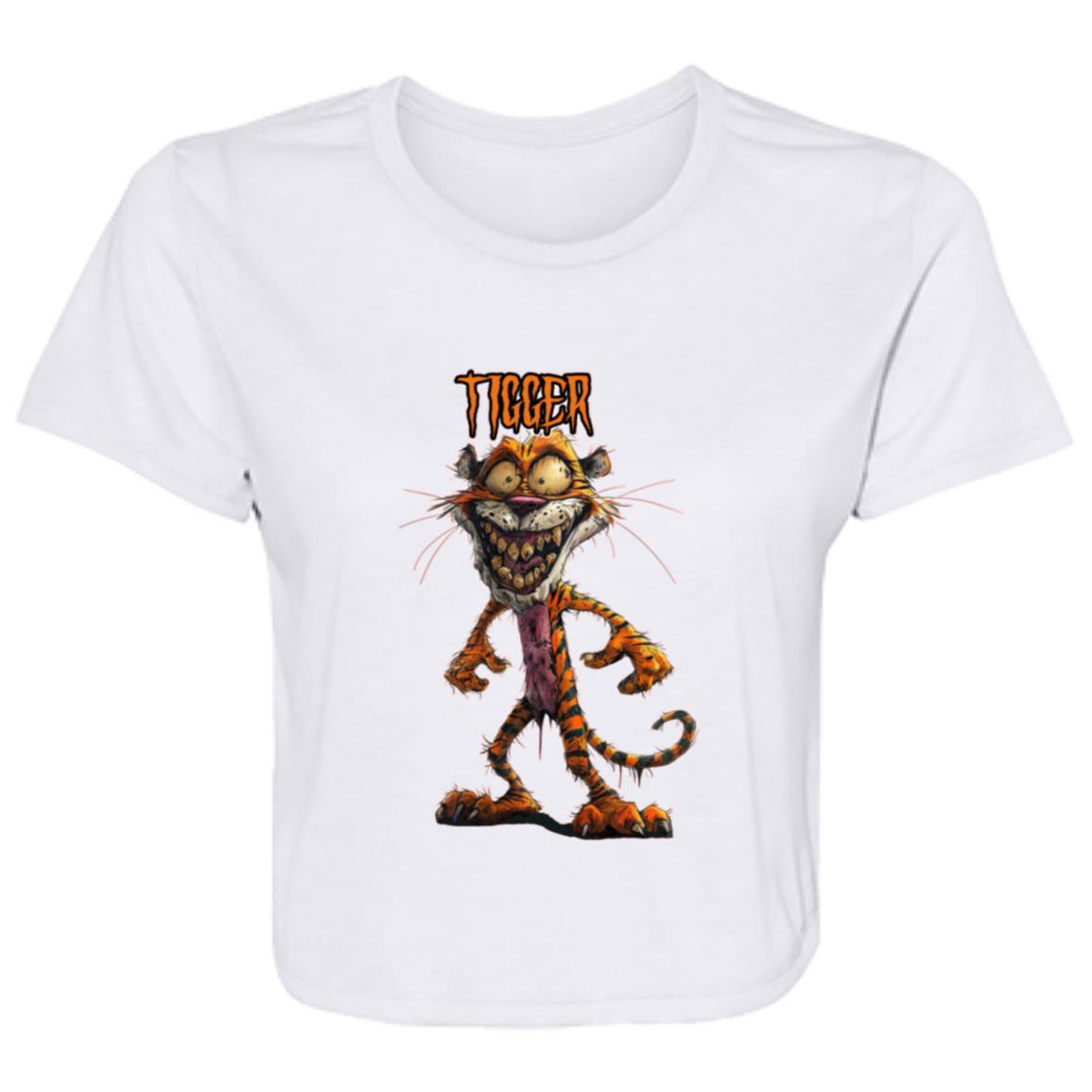 Flowy Cropped Tee Tigger