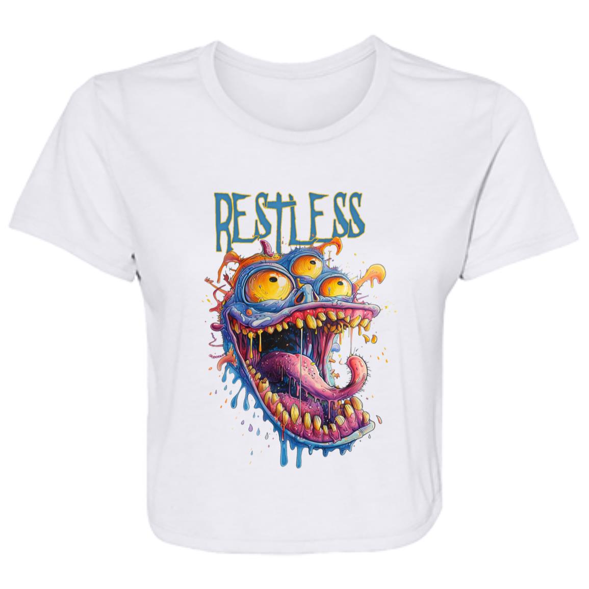 Flowy Cropped Tee Restless