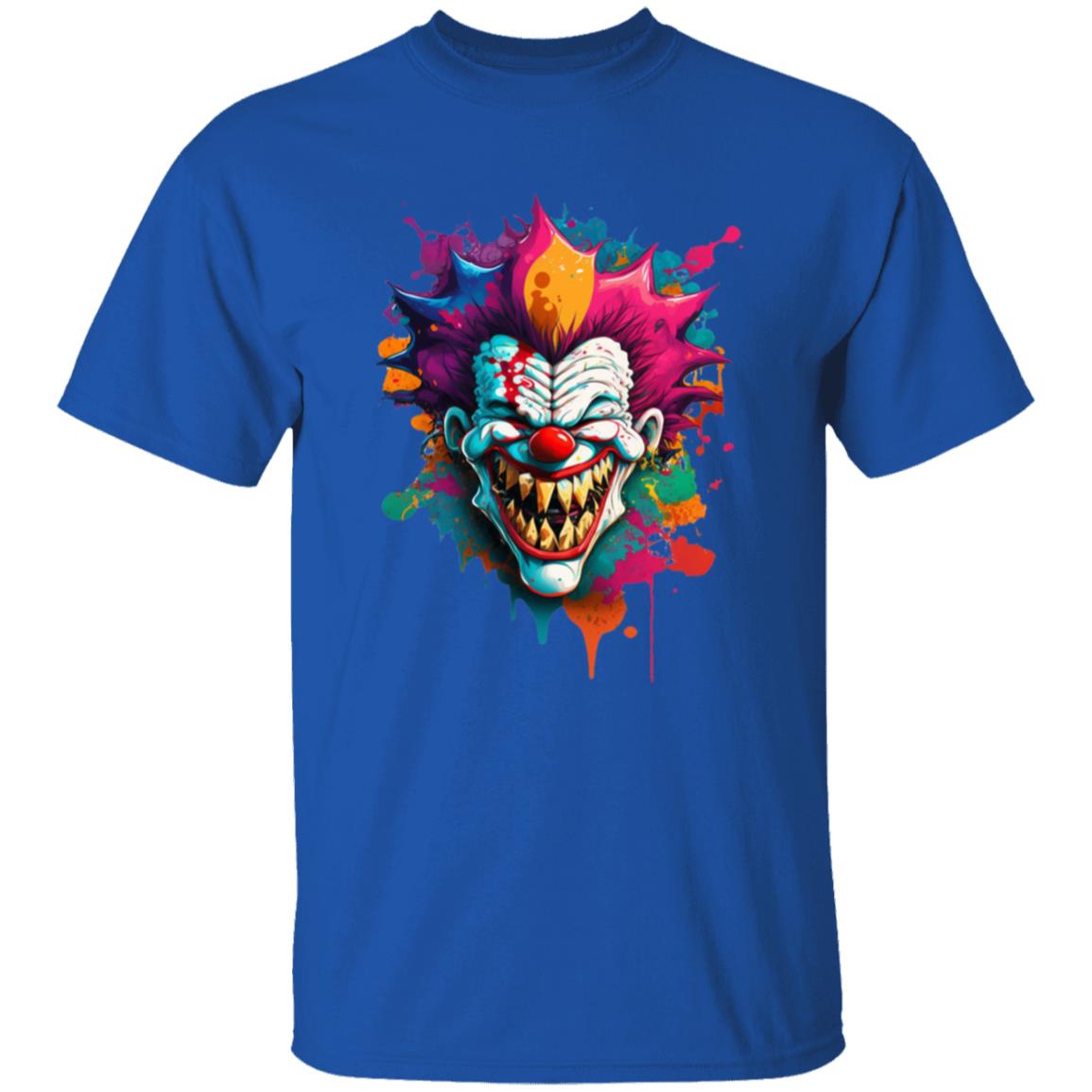 Oversized T-Shirt Paint Splatter Clown