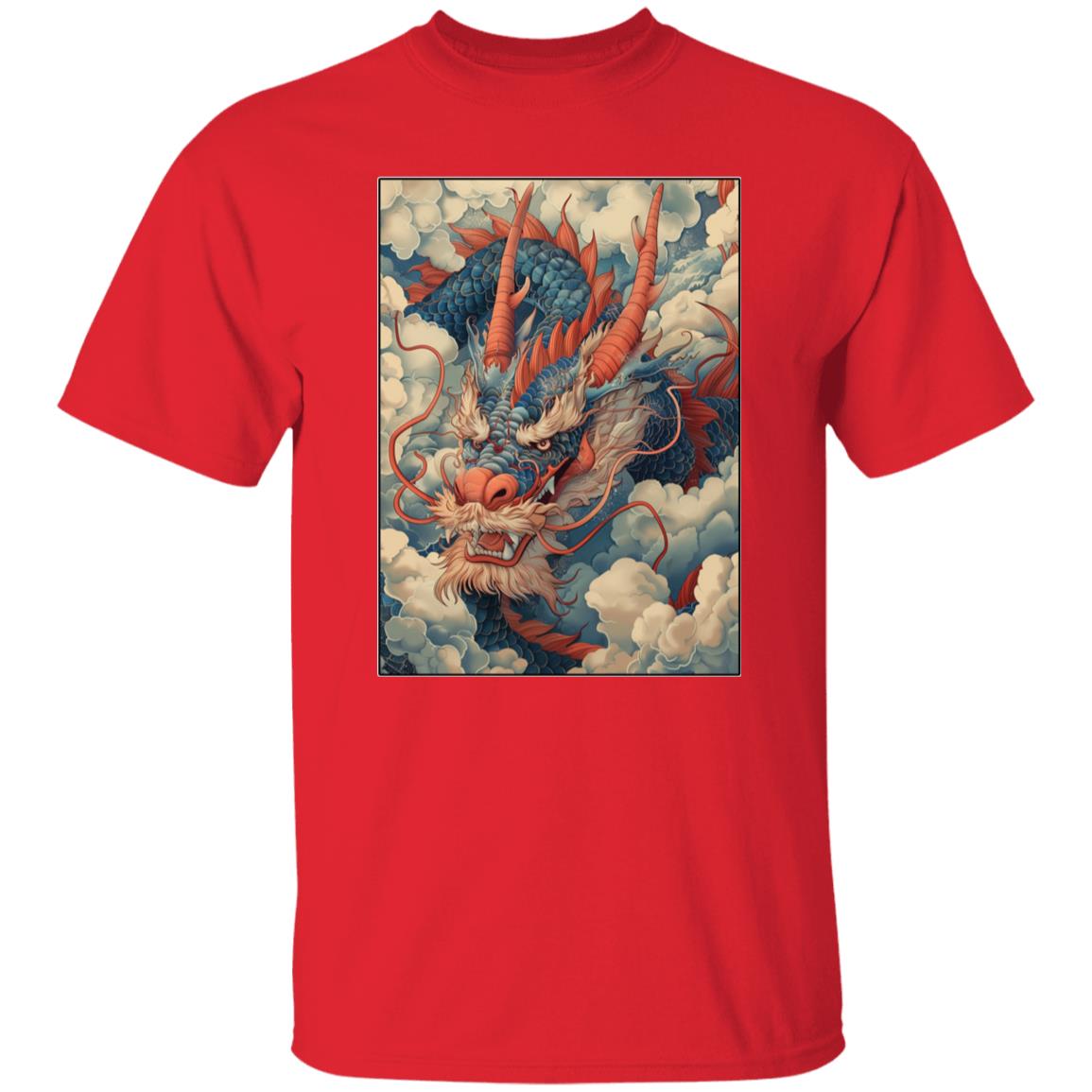 Oversized T-Shirt Chinese Dragon