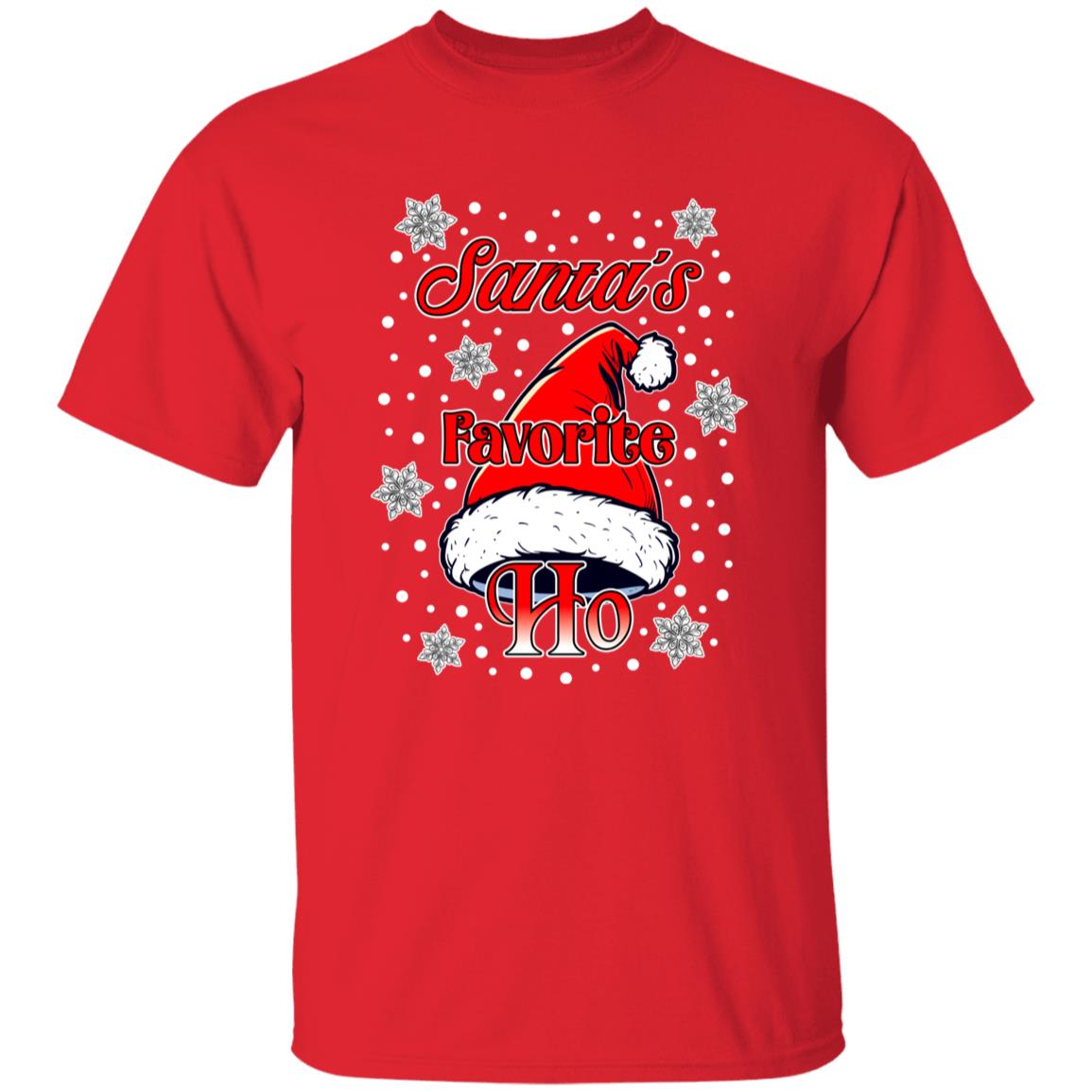 Oversized T-Shirt Santa's Favorite Ho