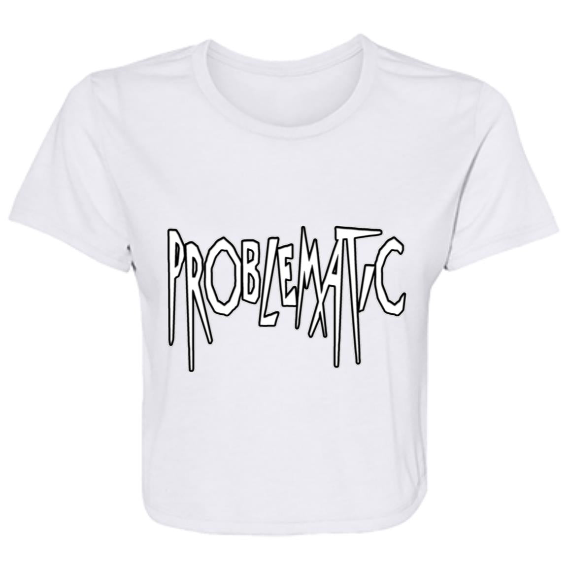 Flowy Cropped Tee Problematic