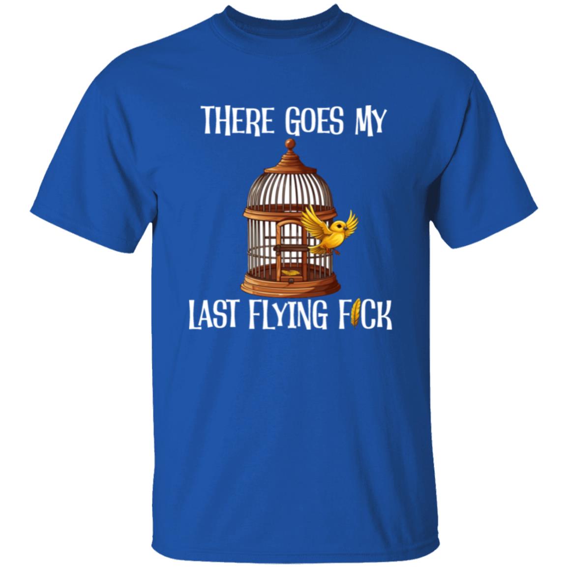 Oversized T-Shirt There Goes My Last Flying Fuck (White)