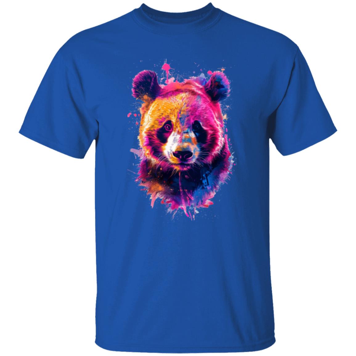 Oversized T-Shirt Abstract Panda