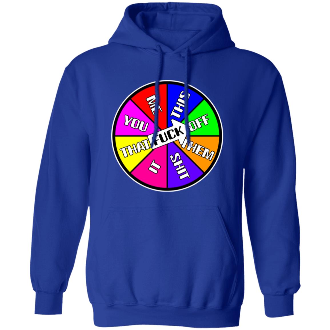Pullover Hoodie Fuck Spinner