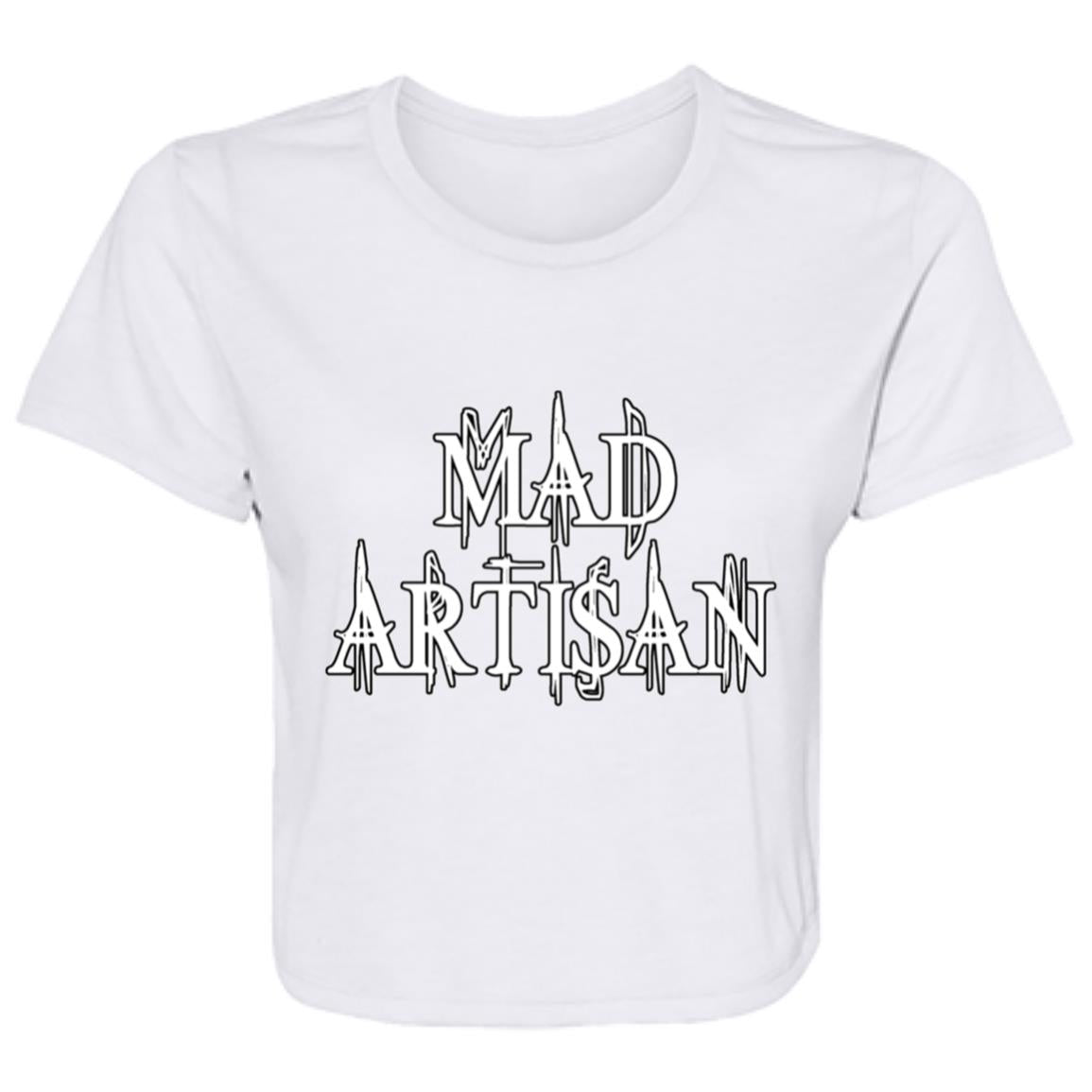 Flowy Cropped Tee Mad Artisan OG Logo