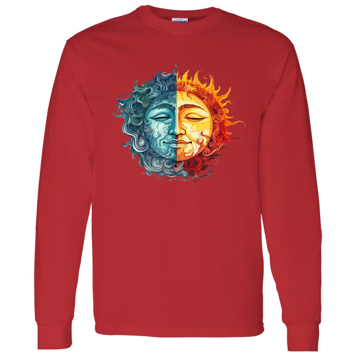 LS T-Shirt Sun & Moon Ying Yang