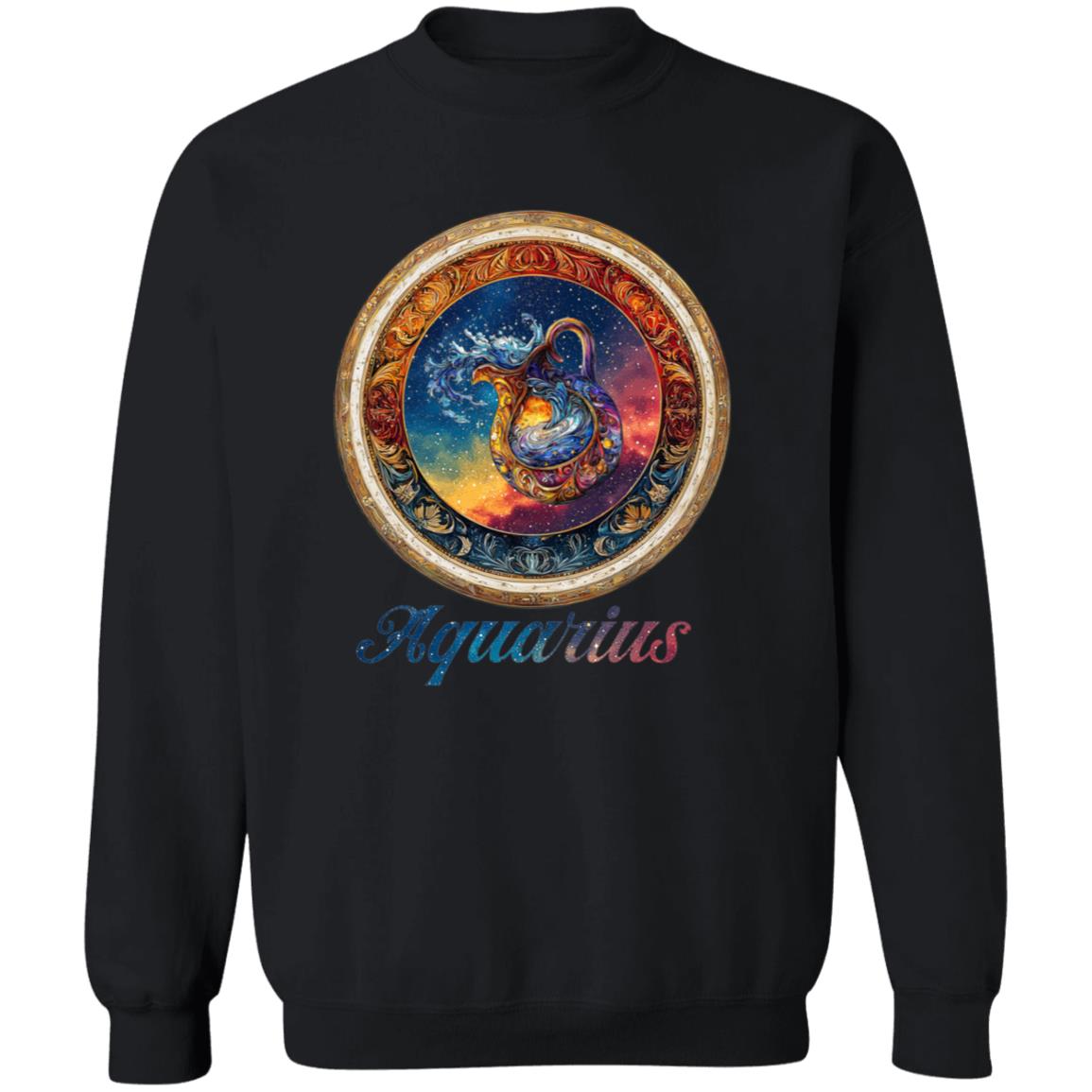 Pullover Sweatshirt Zodiac Aquarius