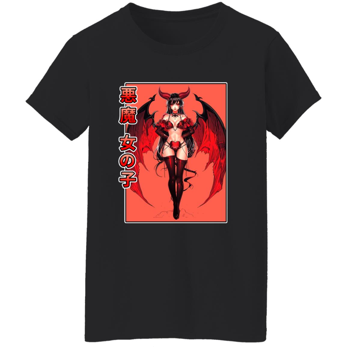 Oversized T-Shirt Devil Girl