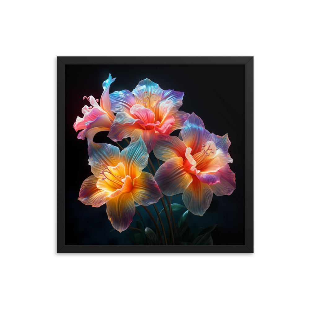 Framed Poster Daffodil Flower