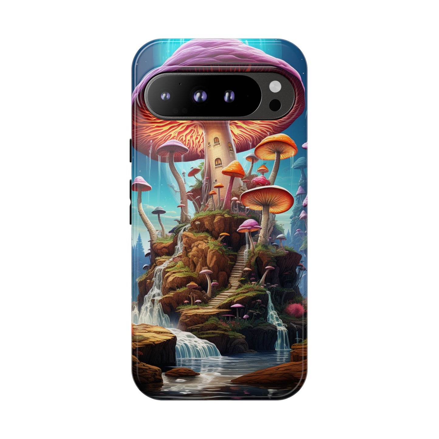 Copy of Copy of Artistic Crescent Moon Phone Case — Dreamy Starry Night Protection