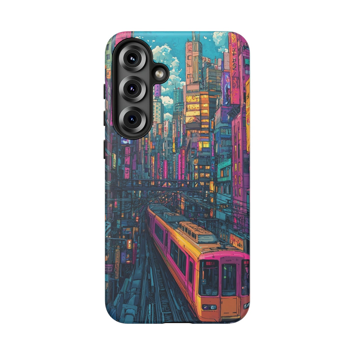 Copy of Copy of Artistic Crescent Moon Phone Case — Dreamy Starry Night Protection