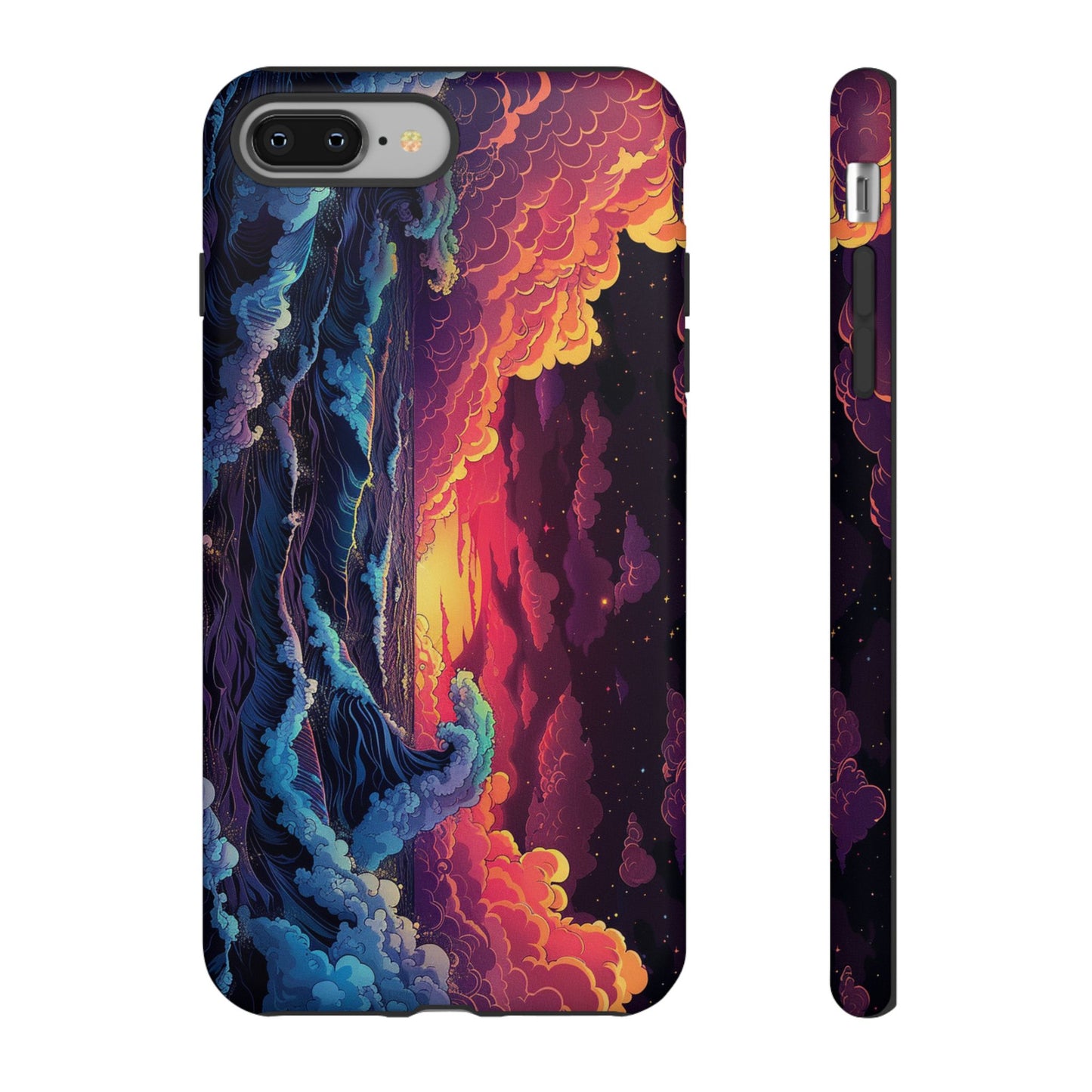 Copy of Artistic Crescent Moon Phone Case — Dreamy Starry Night Protection