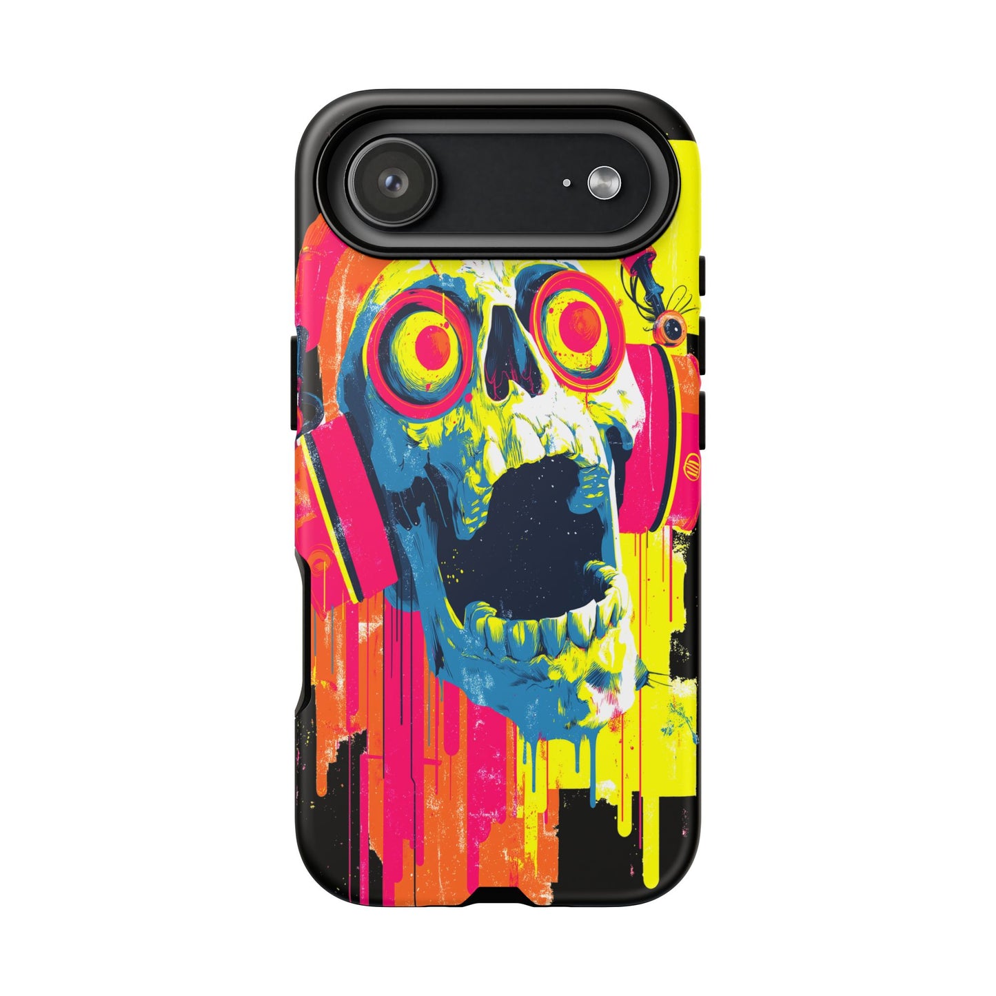 Artistic Crescent Moon Phone Case — Dreamy Starry Night Protection