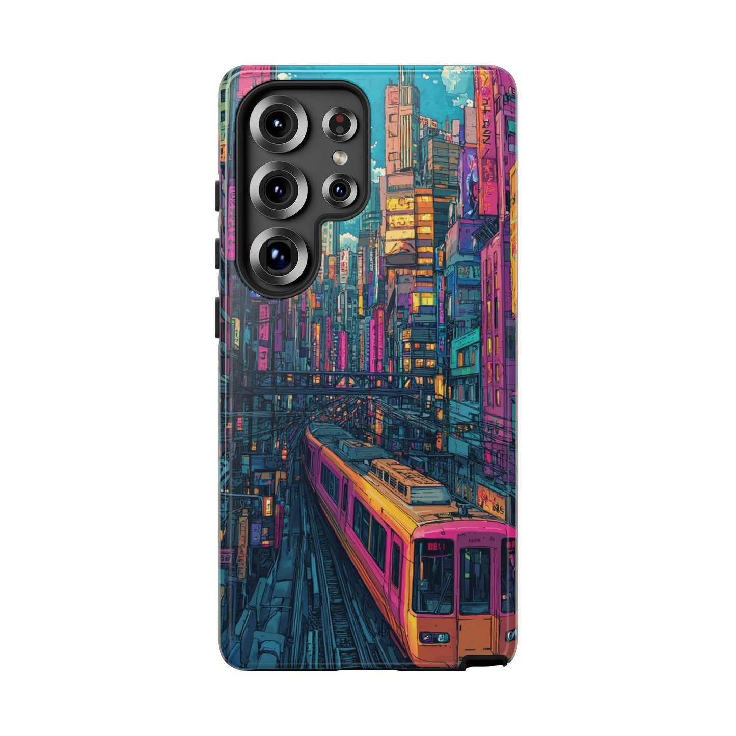 Copy of Copy of Artistic Crescent Moon Phone Case — Dreamy Starry Night Protection