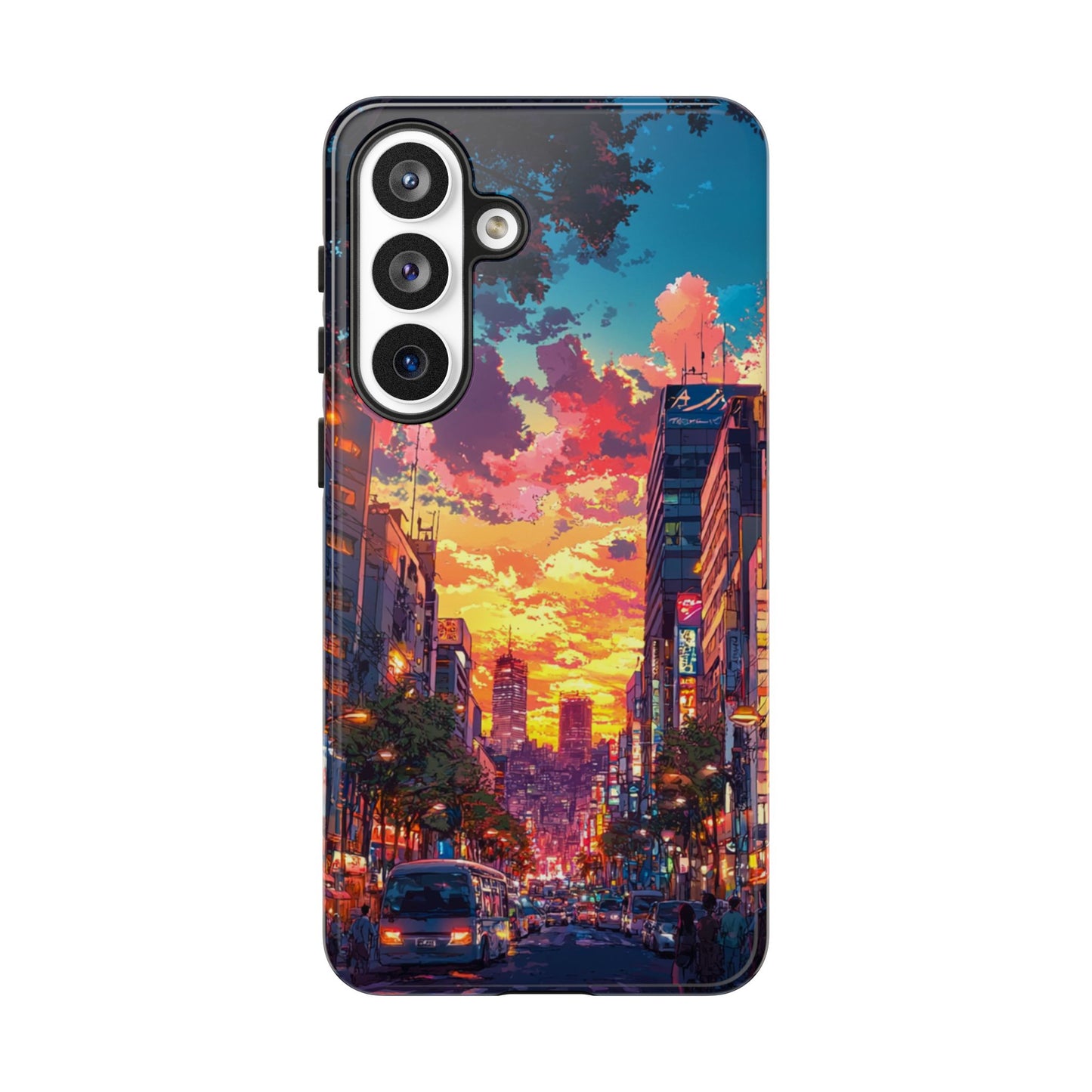 Copy of Copy of Artistic Crescent Moon Phone Case — Dreamy Starry Night Protection