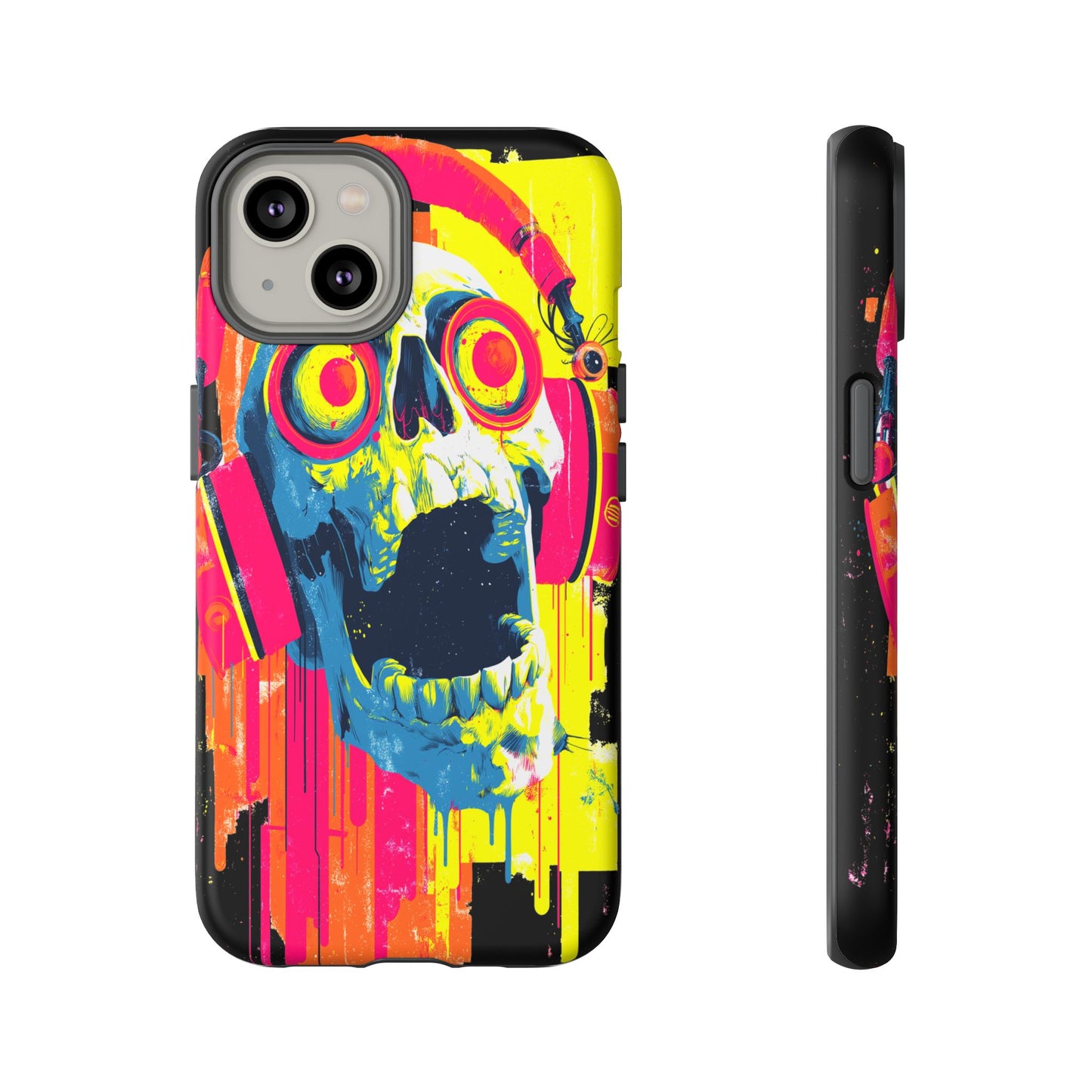 Artistic Crescent Moon Phone Case — Dreamy Starry Night Protection