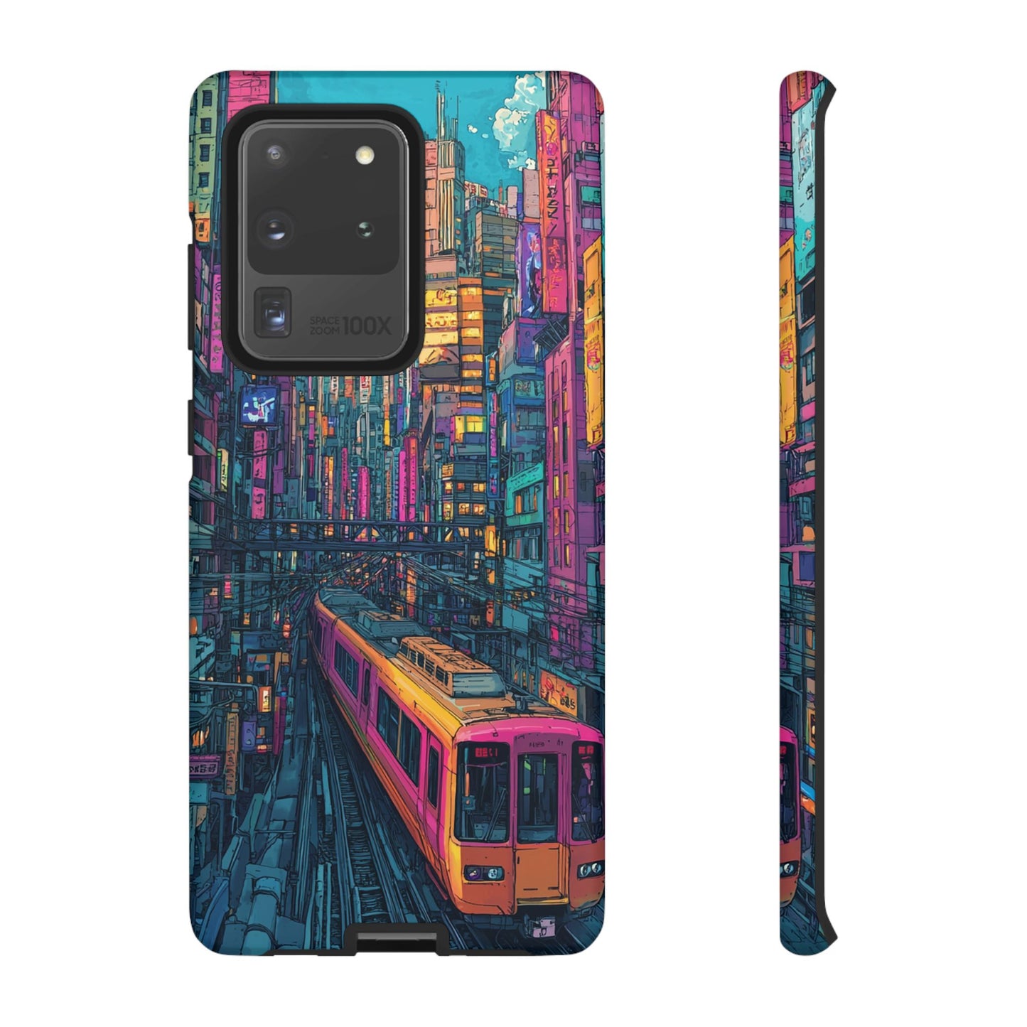 Copy of Copy of Artistic Crescent Moon Phone Case — Dreamy Starry Night Protection