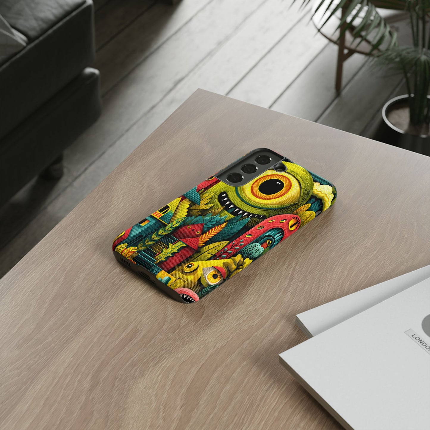 Copy of Artistic Crescent Moon Phone Case — Dreamy Starry Night Protection