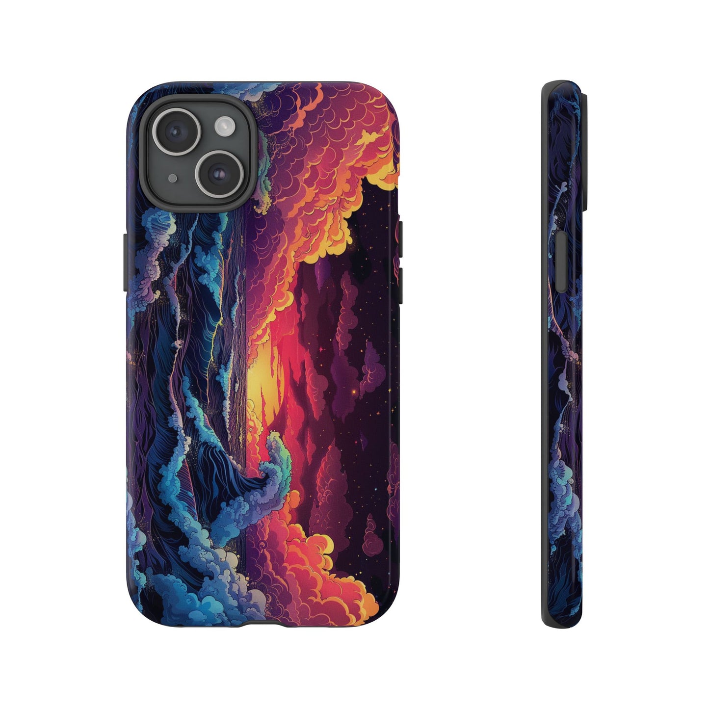 Copy of Artistic Crescent Moon Phone Case — Dreamy Starry Night Protection