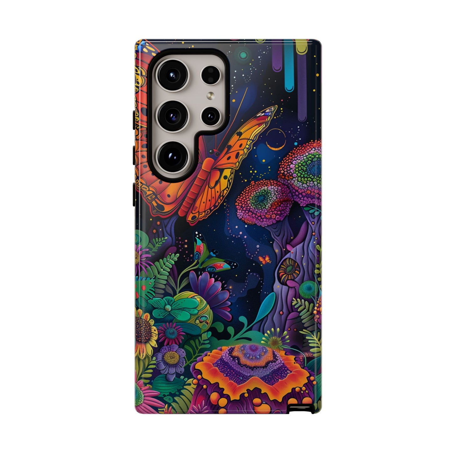 Copy of Copy of Artistic Crescent Moon Phone Case — Dreamy Starry Night Protection