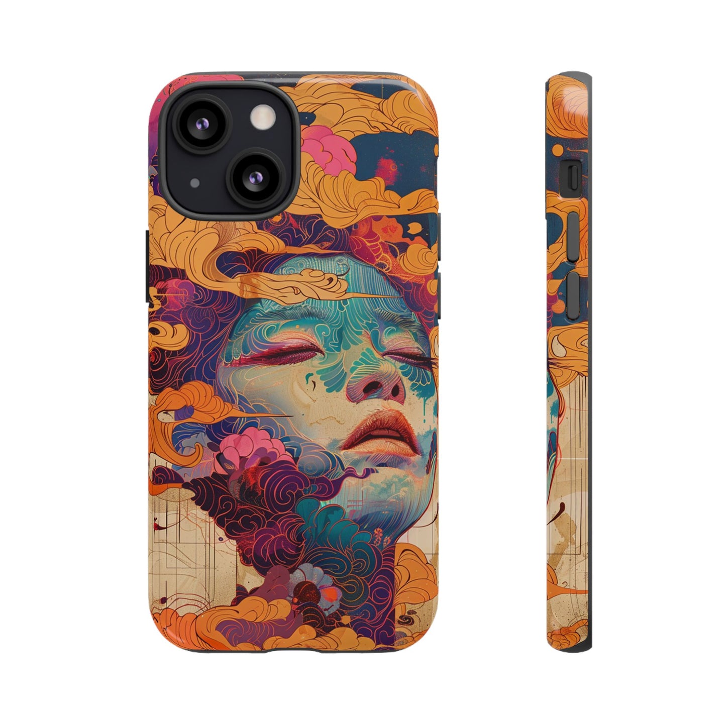 Copy of Artistic Crescent Moon Phone Case — Dreamy Starry Night Protection