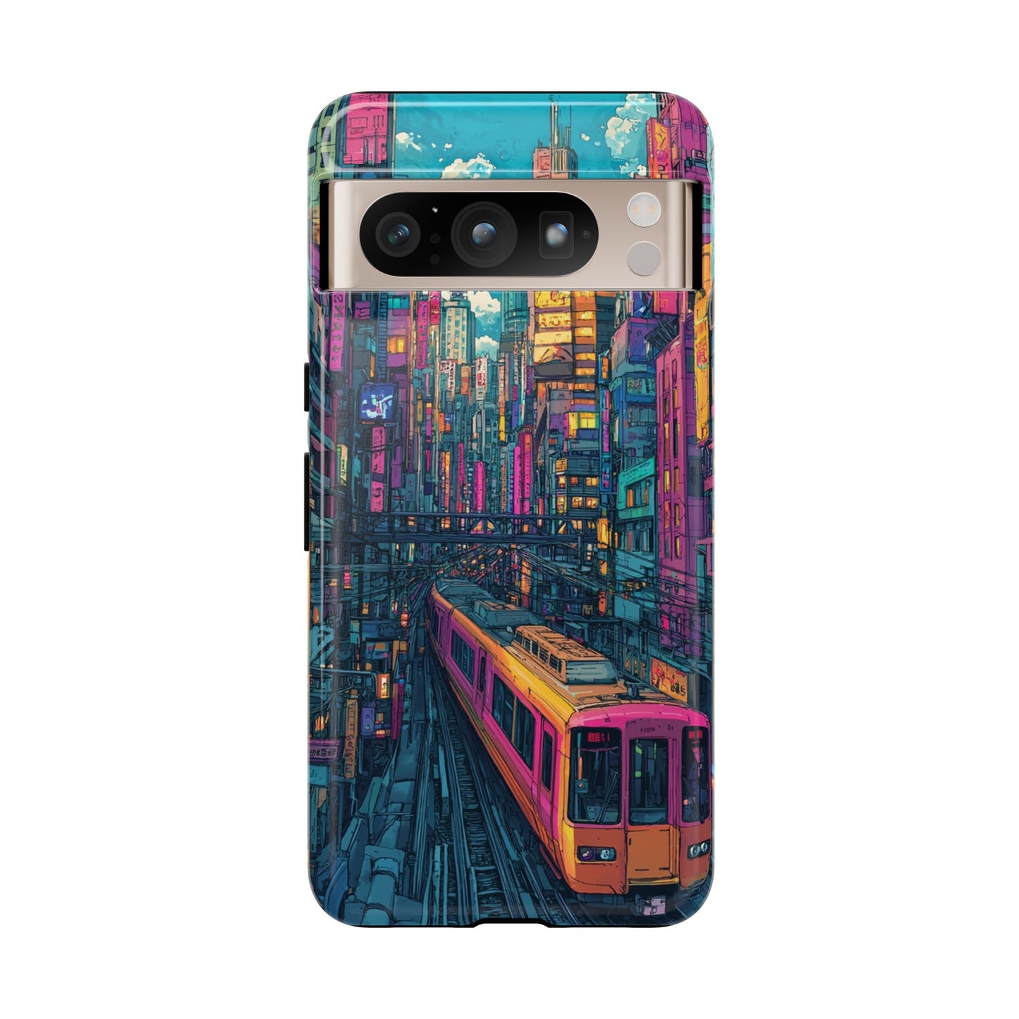Copy of Copy of Artistic Crescent Moon Phone Case — Dreamy Starry Night Protection