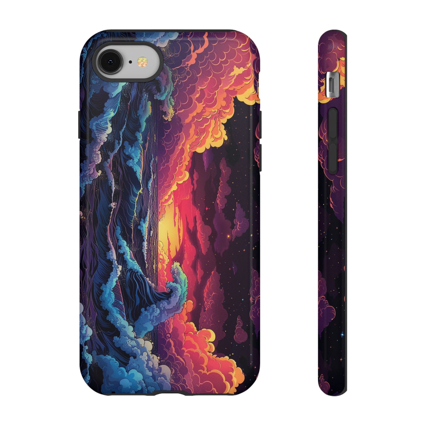 Copy of Artistic Crescent Moon Phone Case — Dreamy Starry Night Protection