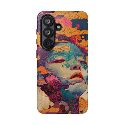 Copy of Copy of Artistic Crescent Moon Phone Case — Dreamy Starry Night Protection