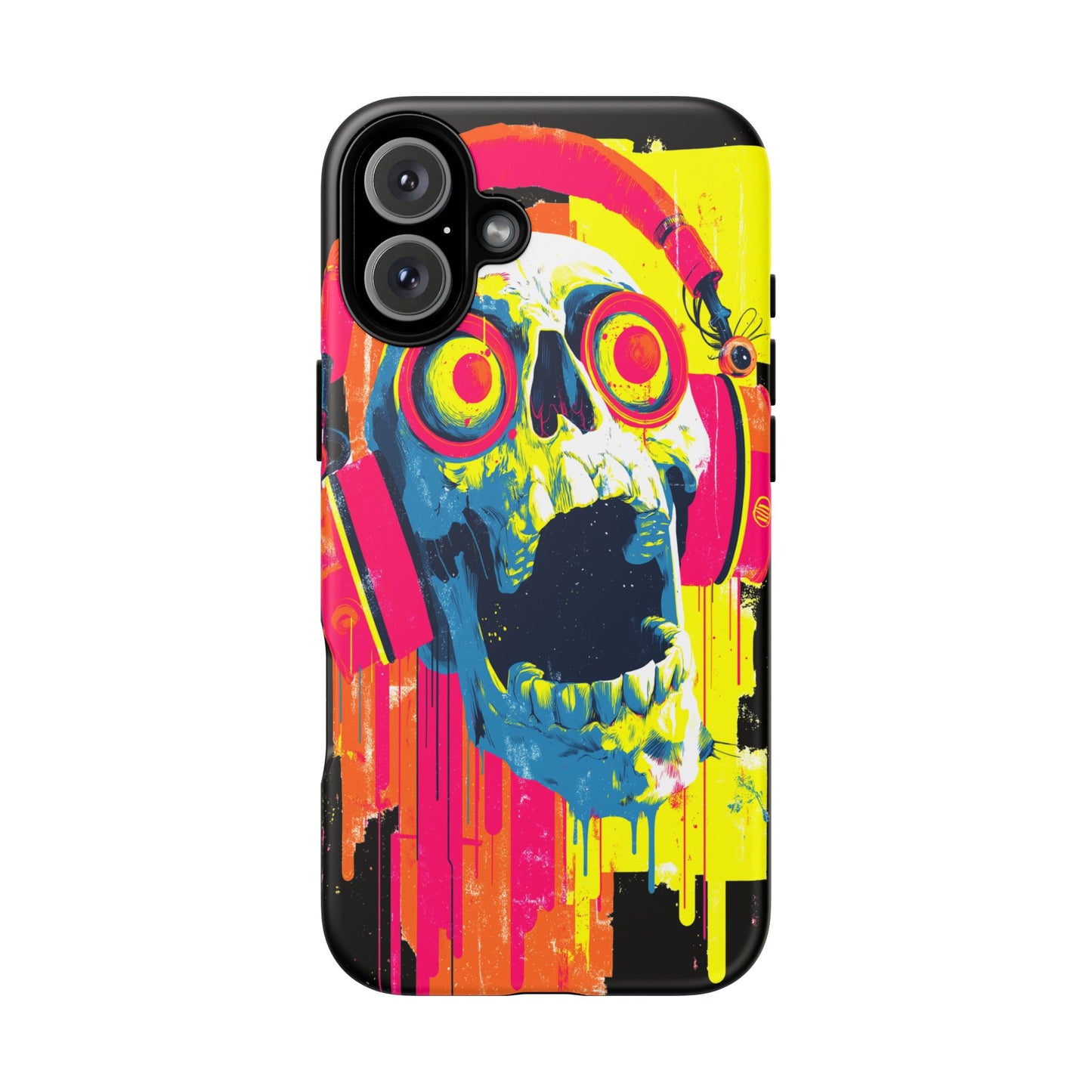 Artistic Crescent Moon Phone Case — Dreamy Starry Night Protection