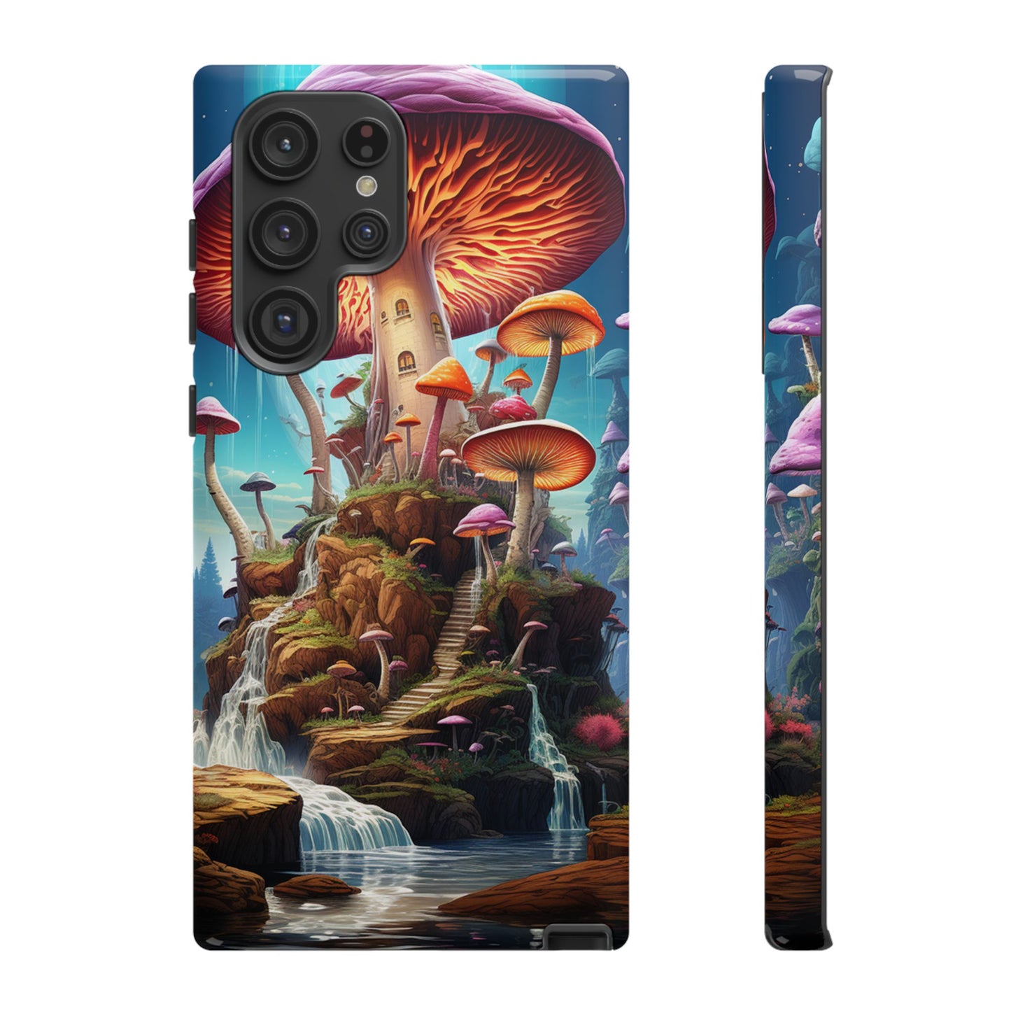 Copy of Copy of Artistic Crescent Moon Phone Case — Dreamy Starry Night Protection