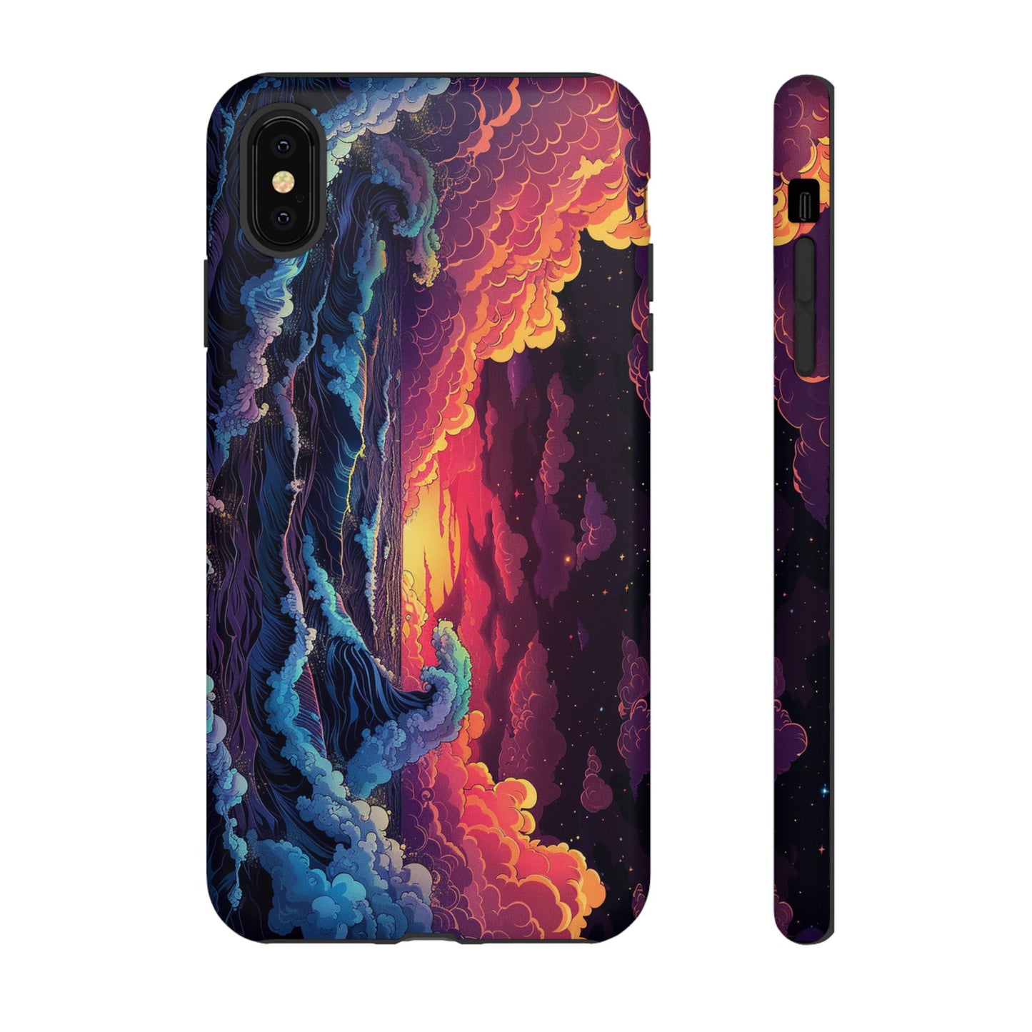 Copy of Artistic Crescent Moon Phone Case — Dreamy Starry Night Protection