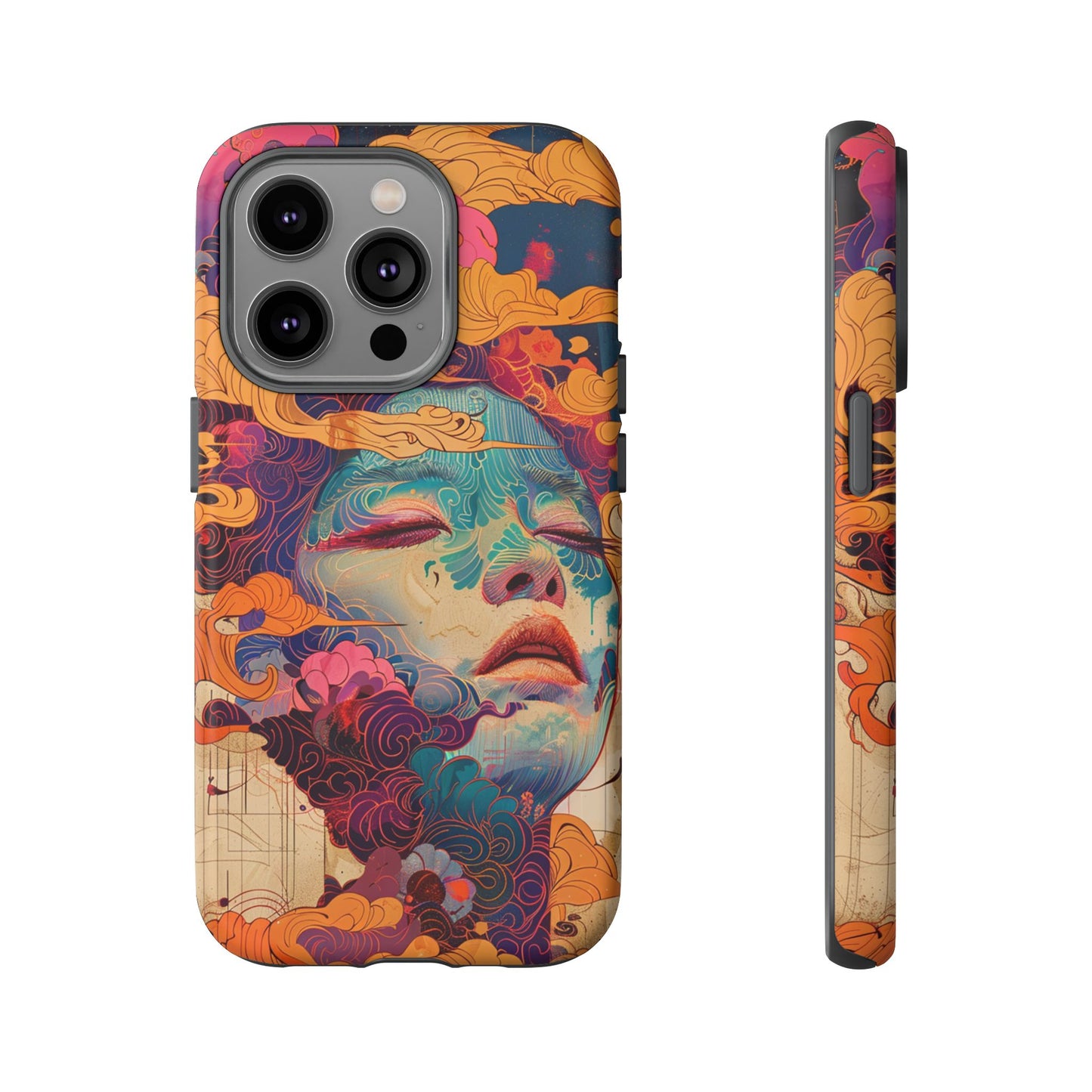 Copy of Artistic Crescent Moon Phone Case — Dreamy Starry Night Protection