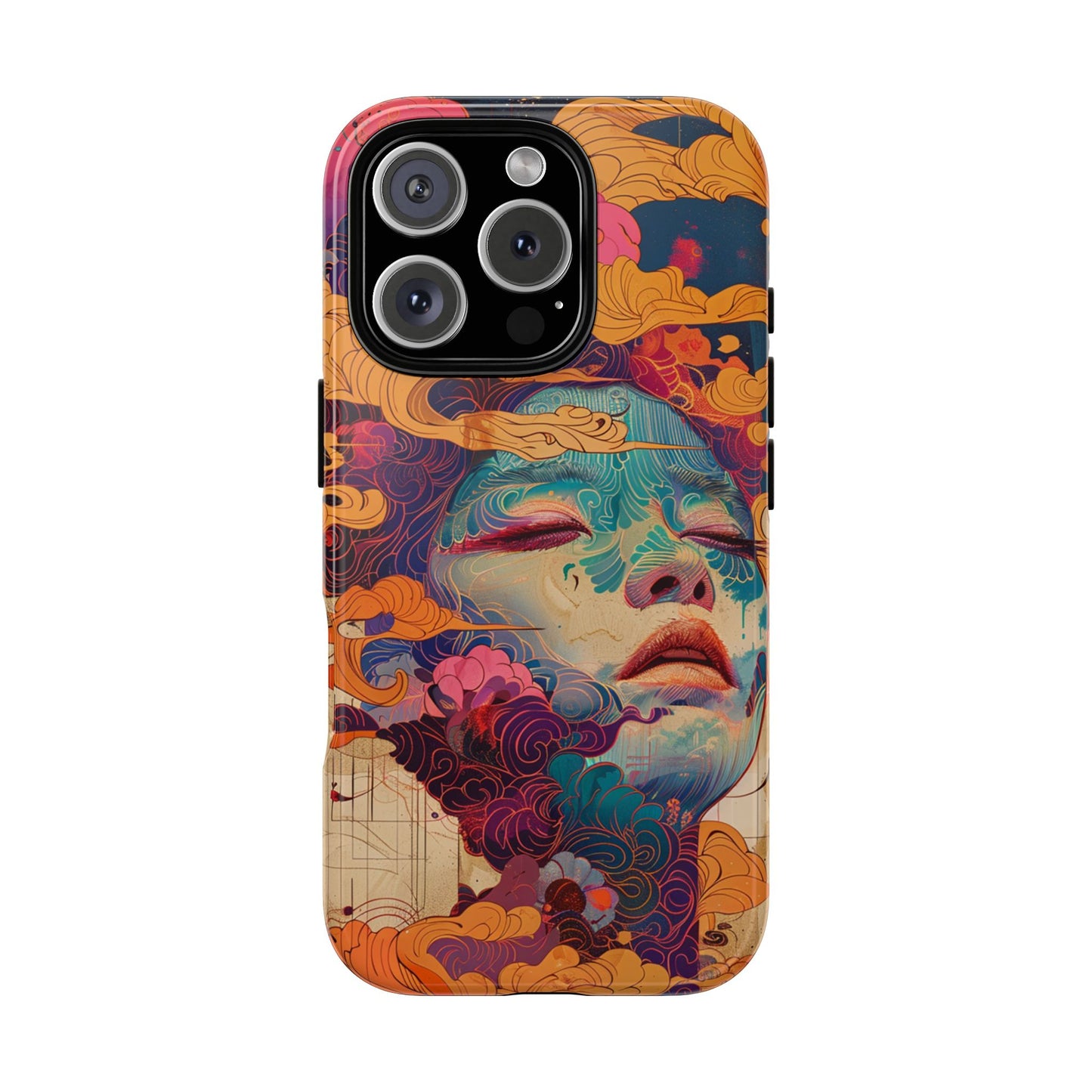 Copy of Artistic Crescent Moon Phone Case — Dreamy Starry Night Protection