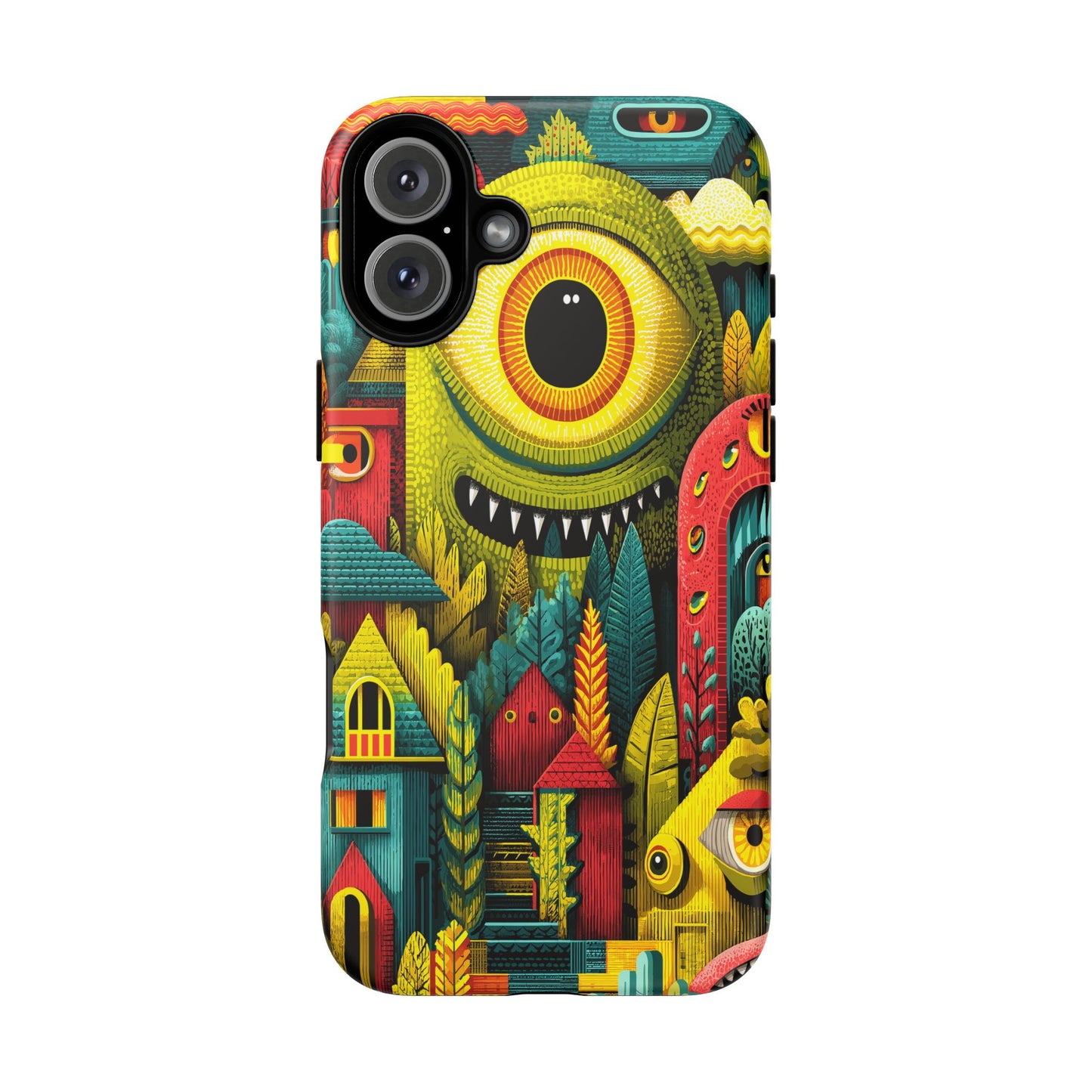 Artistic Crescent Moon Phone Case — Dreamy Starry Night Protection