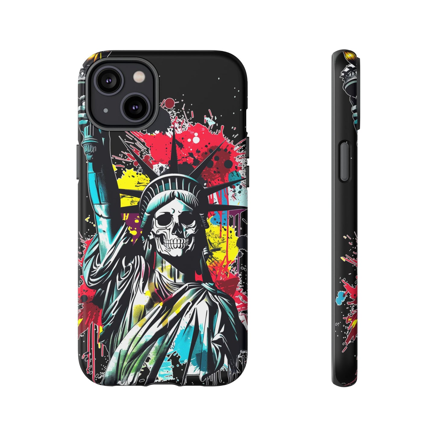 Artistic Crescent Moon Phone Case — Dreamy Starry Night Protection