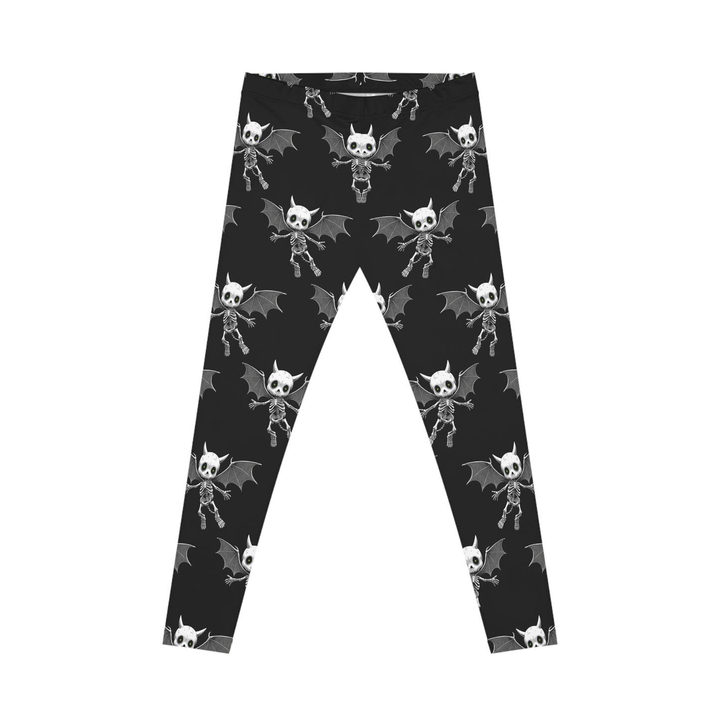 All-Over Print Leggings Baby Skeleton Devil