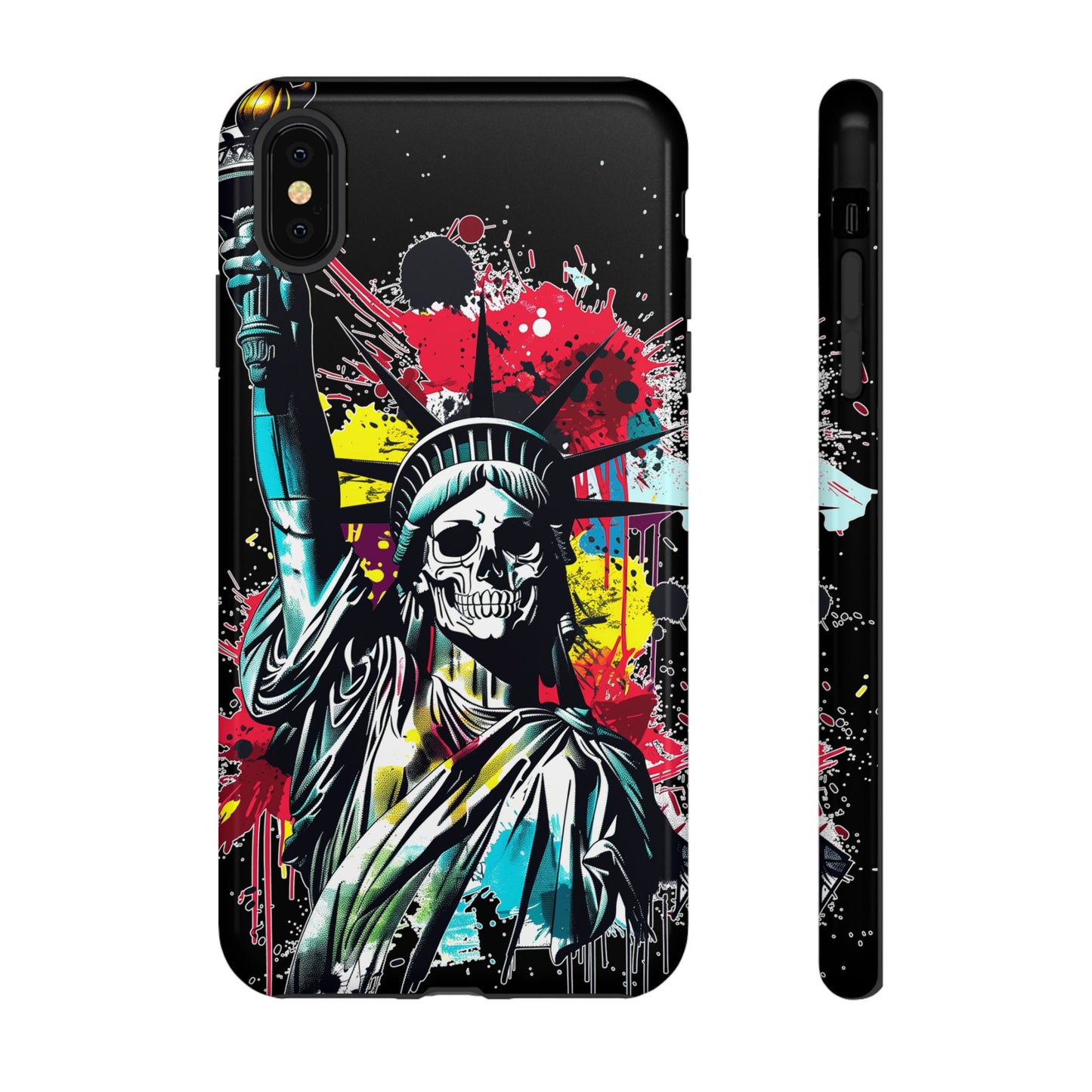 Artistic Crescent Moon Phone Case — Dreamy Starry Night Protection