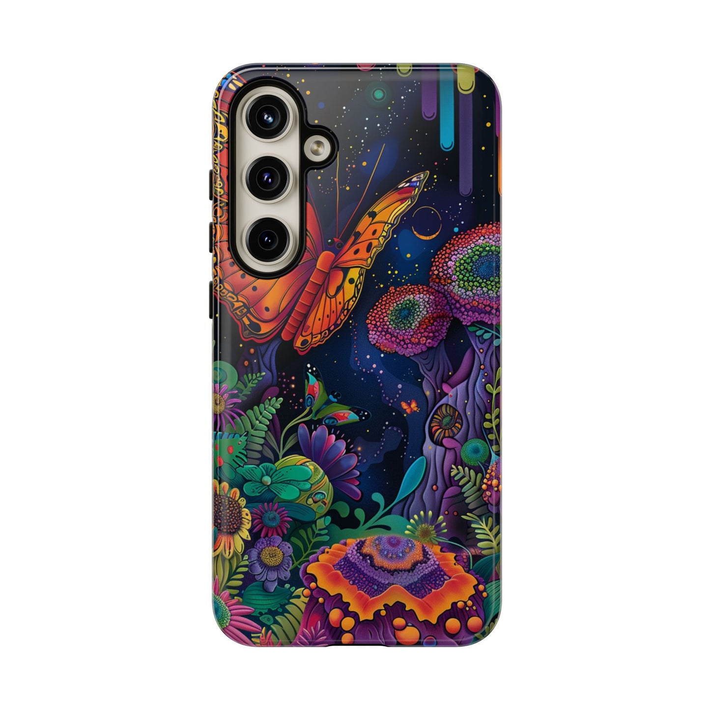 Copy of Copy of Artistic Crescent Moon Phone Case — Dreamy Starry Night Protection