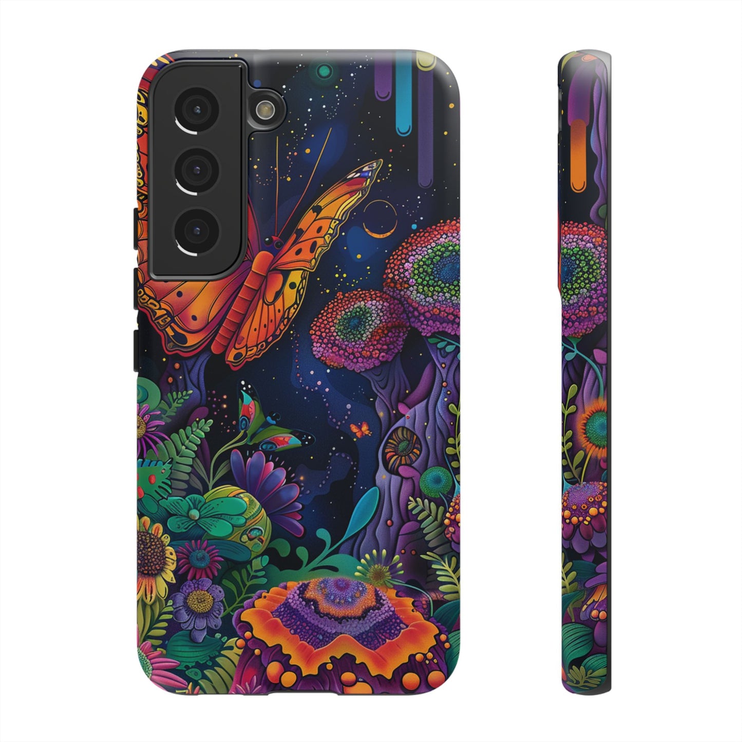 Copy of Copy of Artistic Crescent Moon Phone Case — Dreamy Starry Night Protection
