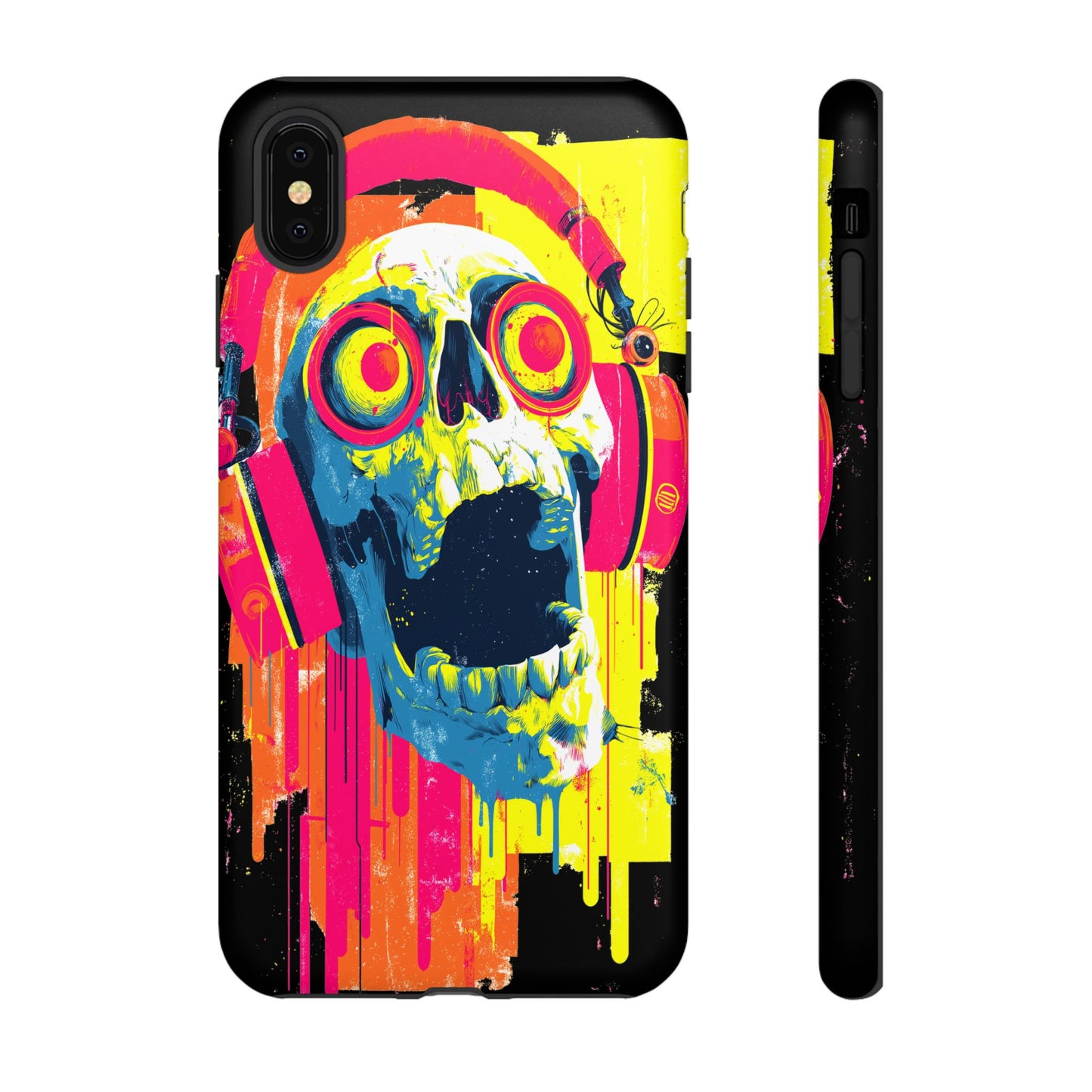 Artistic Crescent Moon Phone Case — Dreamy Starry Night Protection