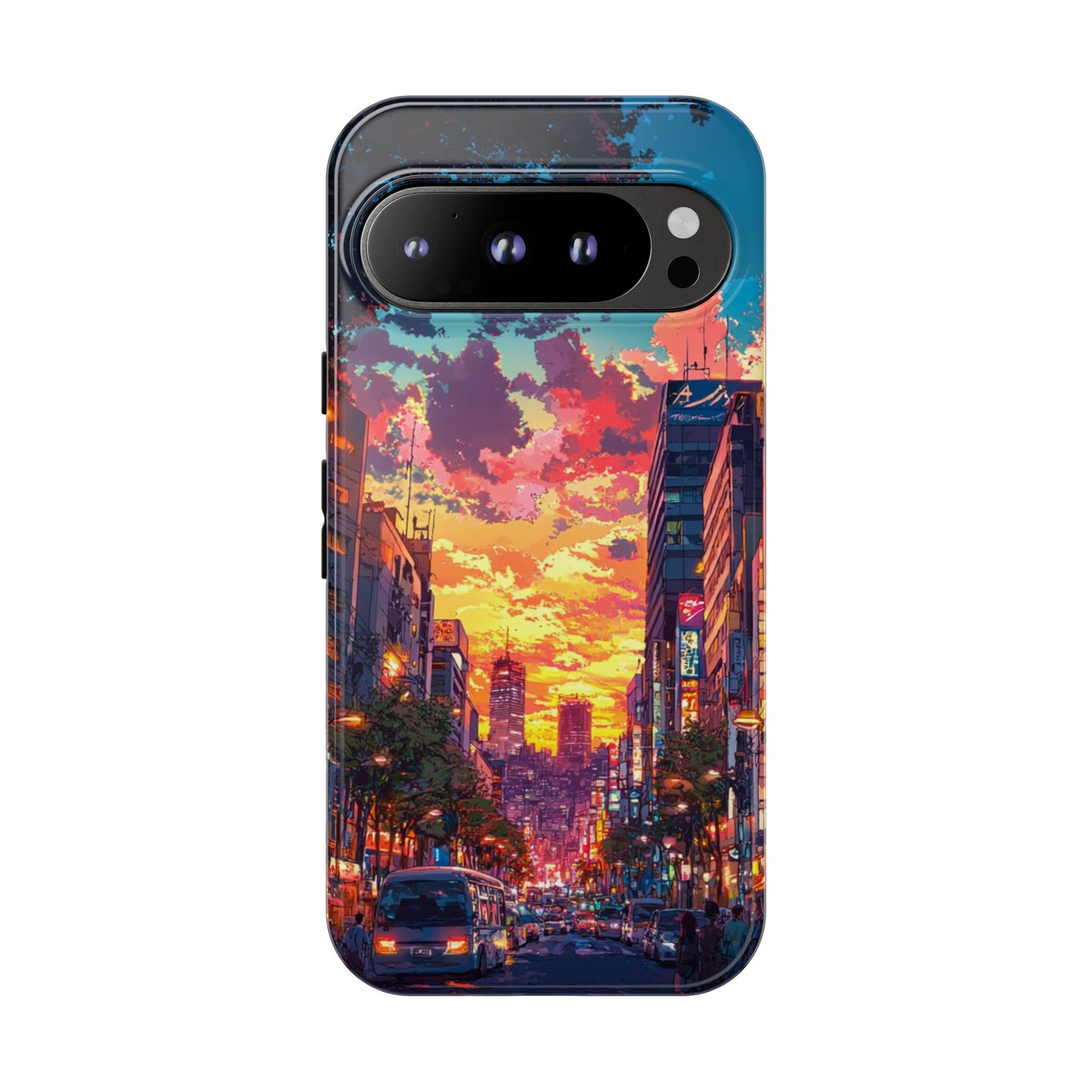 Copy of Copy of Artistic Crescent Moon Phone Case — Dreamy Starry Night Protection