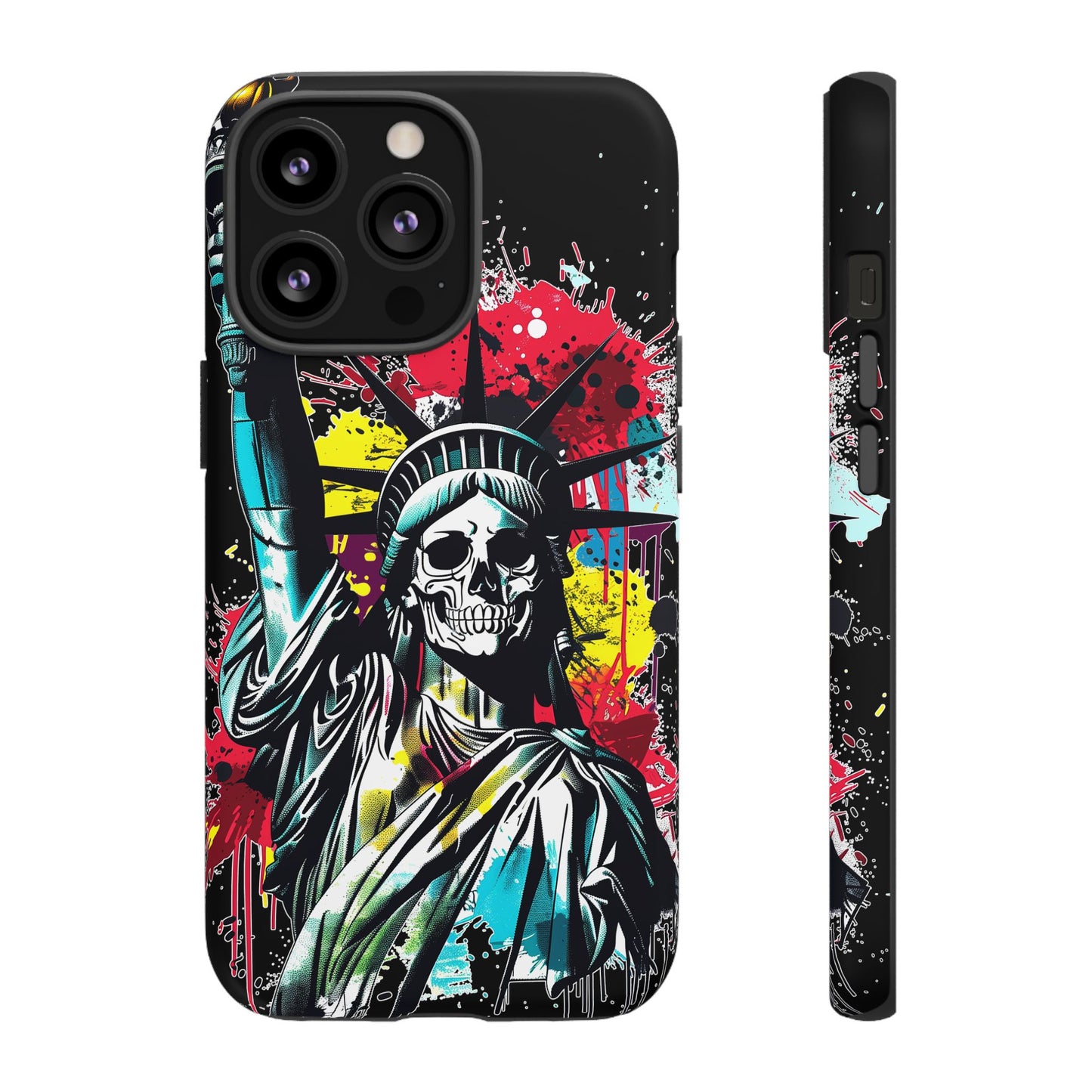 Artistic Crescent Moon Phone Case — Dreamy Starry Night Protection