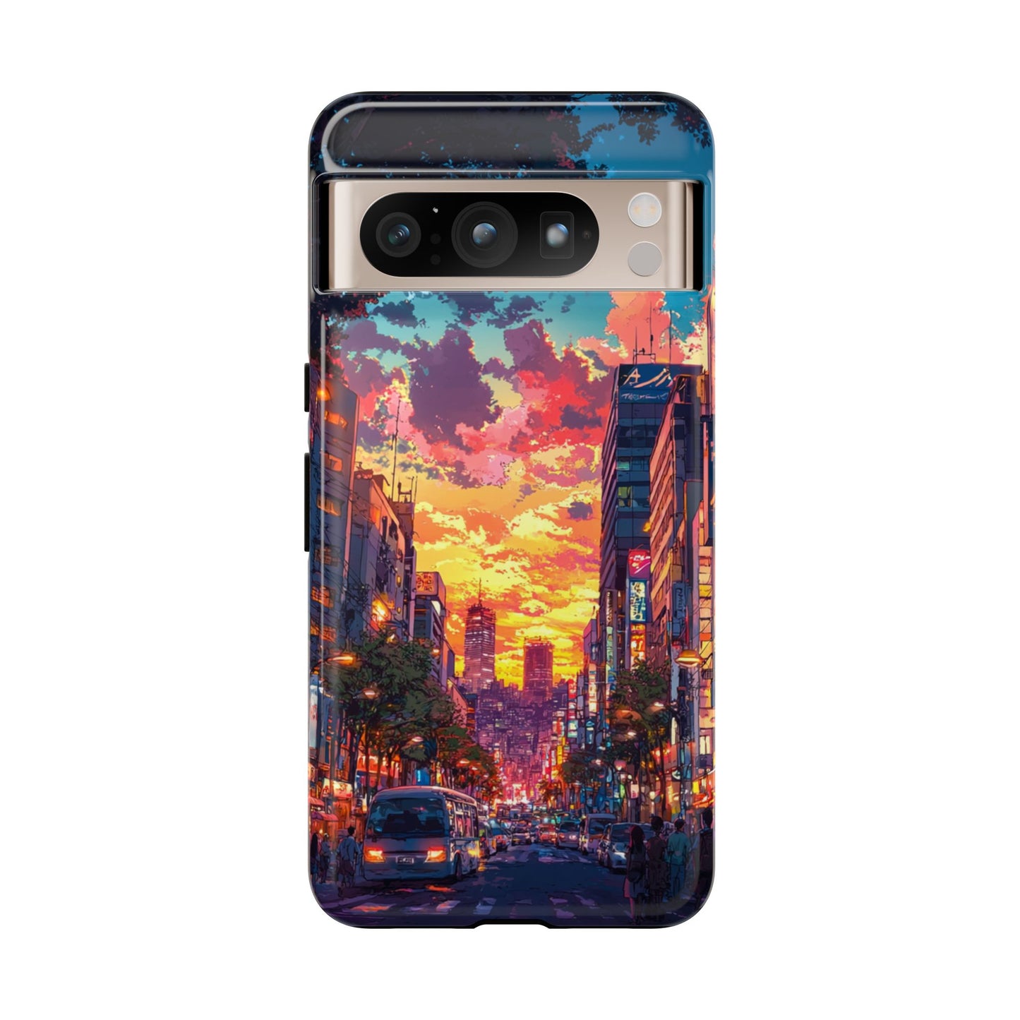 Copy of Copy of Artistic Crescent Moon Phone Case — Dreamy Starry Night Protection