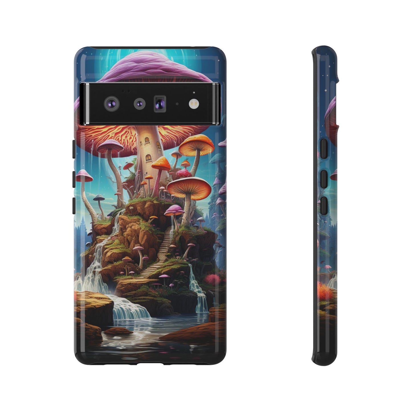 Copy of Copy of Artistic Crescent Moon Phone Case — Dreamy Starry Night Protection